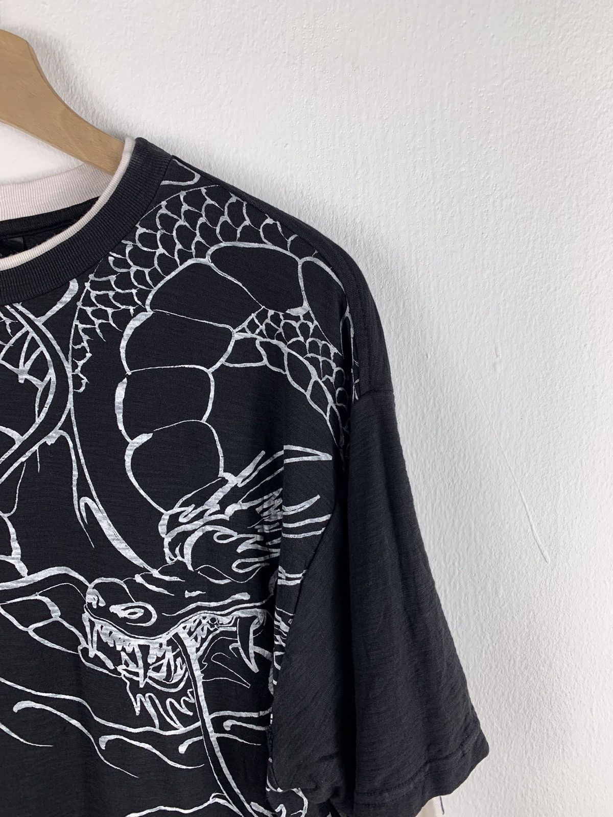 Japanese Brand × Vintage Japanesse Brand Sukajan Dragon Art Paint Yazuza Tattoos Size US L / EU 52-54 / 3 - 4 Thumbnail