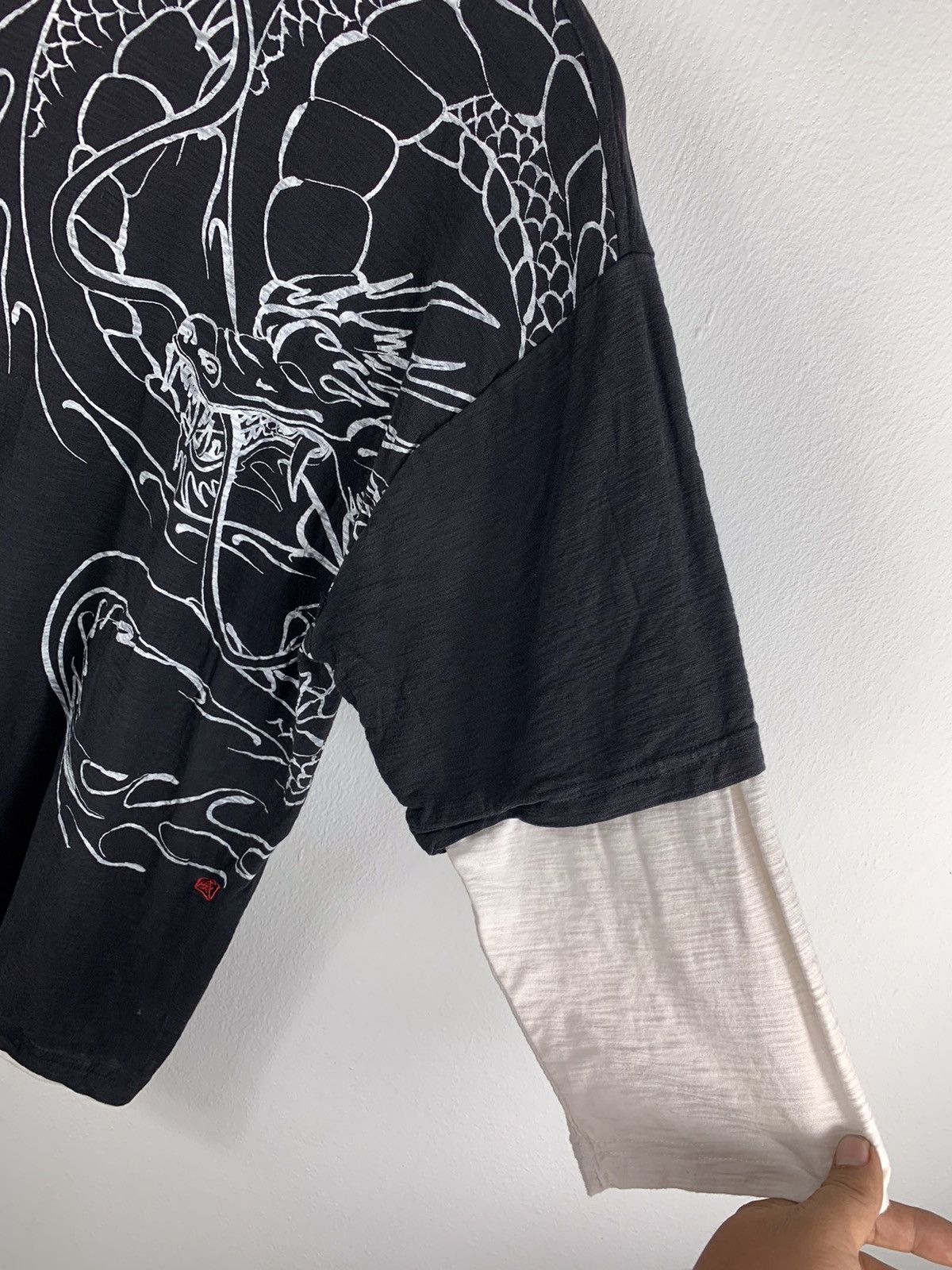Japanese Brand × Vintage Japanesse Brand Sukajan Dragon Art Paint Yazuza Tattoos Size US L / EU 52-54 / 3 - 8 Thumbnail