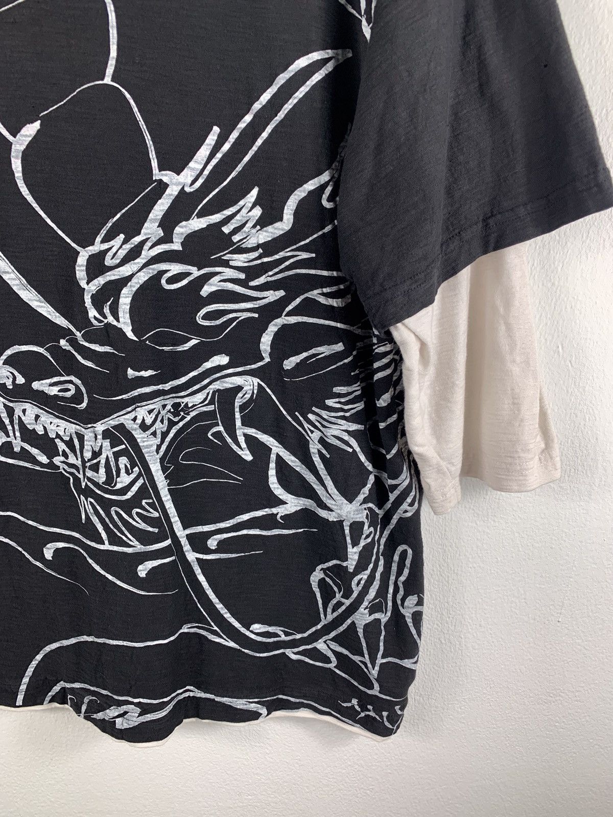 Japanese Brand × Vintage Japanesse Brand Sukajan Dragon Art Paint Yazuza Tattoos Size US L / EU 52-54 / 3 - 3 Thumbnail