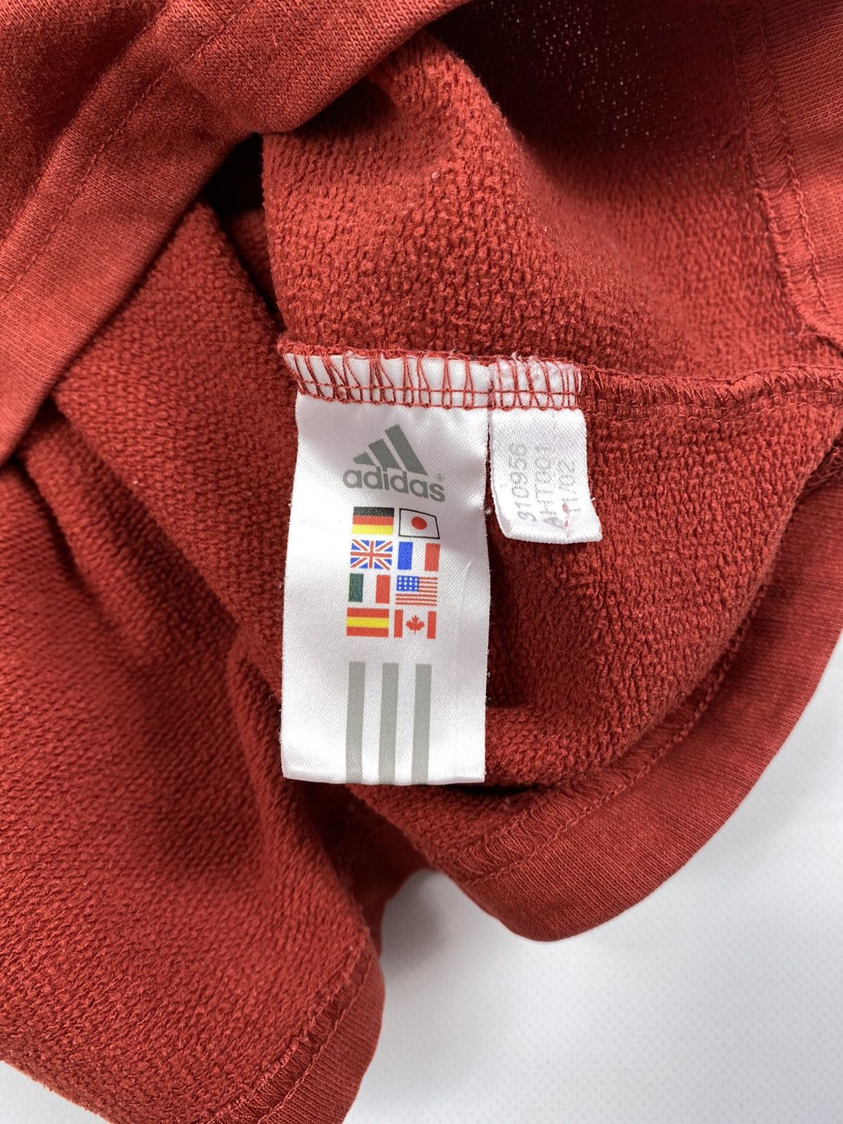 Adidas 🔥LAST DROP🔥 90s Adidas Big Logo Sweatshirt in red Size US S / EU 44-46 / 1 - 6 Thumbnail