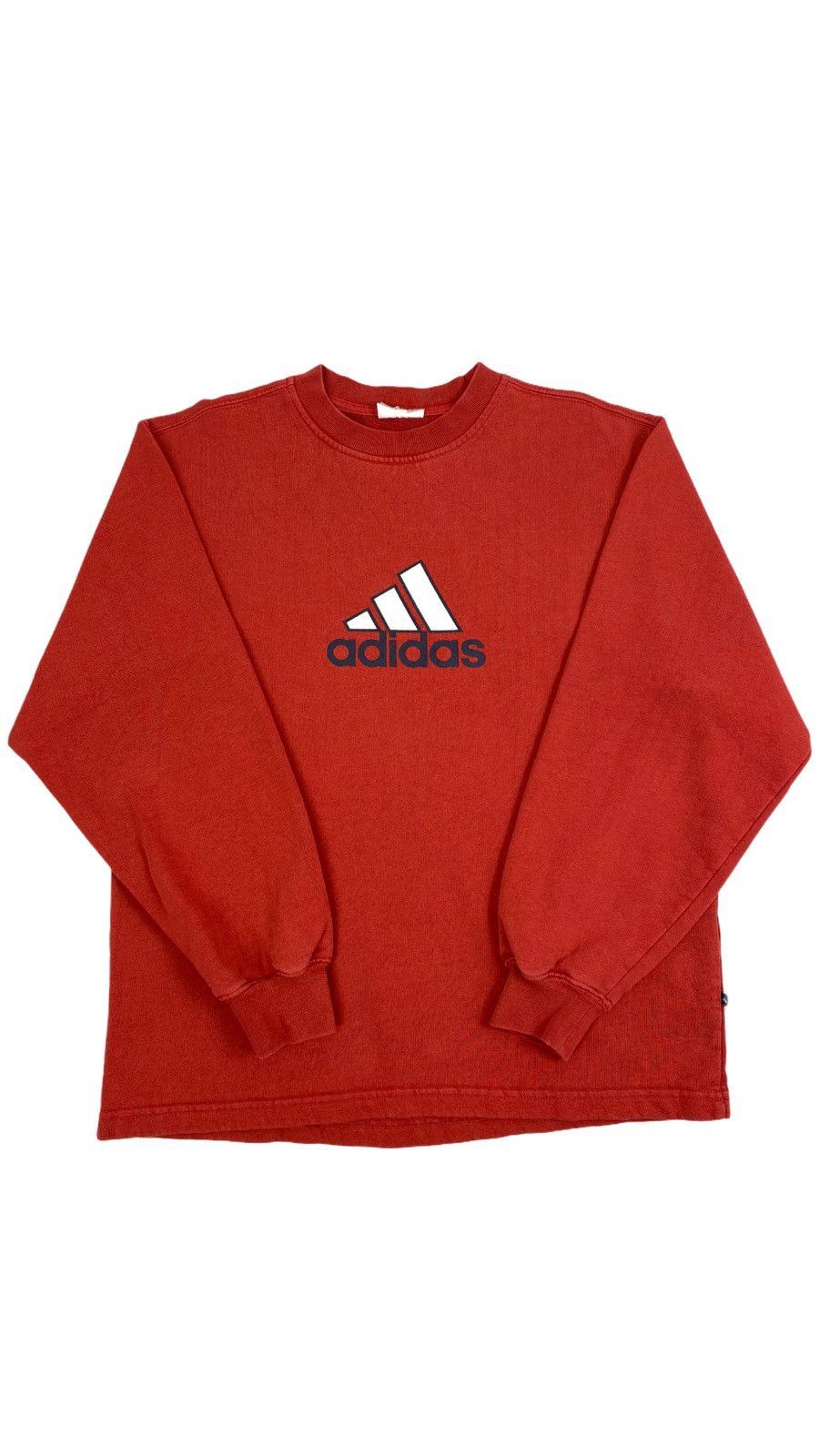 Adidas 🔥LAST DROP🔥 90s Adidas Big Logo Sweatshirt in red Size US S / EU 44-46 / 1 - 1 Thumbnail