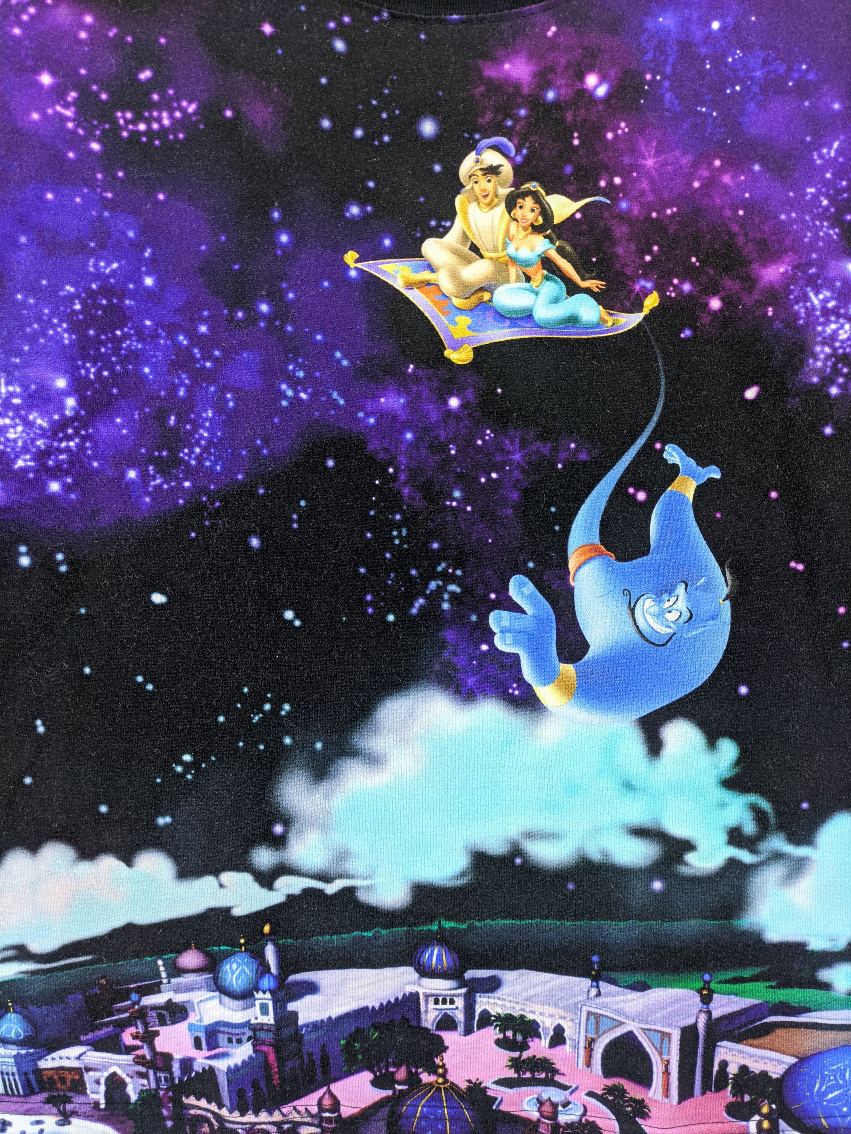 Disney Steals🔥Disney Aladdin T Shirt Full print Size US S / EU 44-46 / 1 - 6 Thumbnail