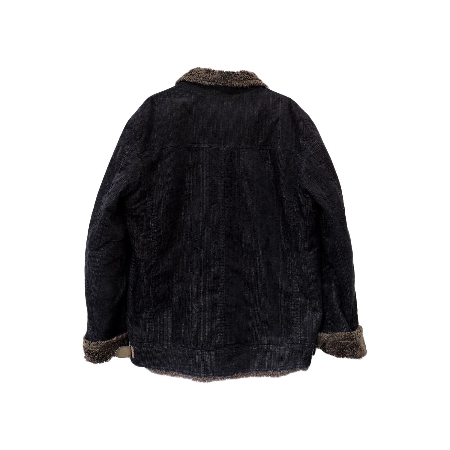 Carter's CARTER'S TYPE B3 BLACK CORDUROY SHERPA LINING COAT JACKET Size US L / EU 52-54 / 3 - 3 Thumbnail