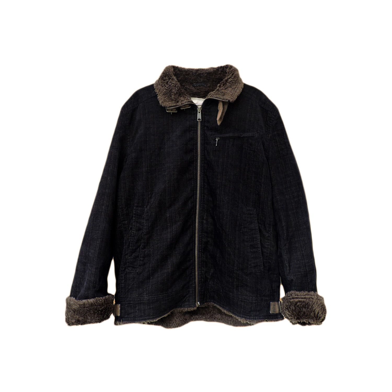 Carter's CARTER'S TYPE B3 BLACK CORDUROY SHERPA LINING COAT JACKET Size US L / EU 52-54 / 3 - 1 Thumbnail