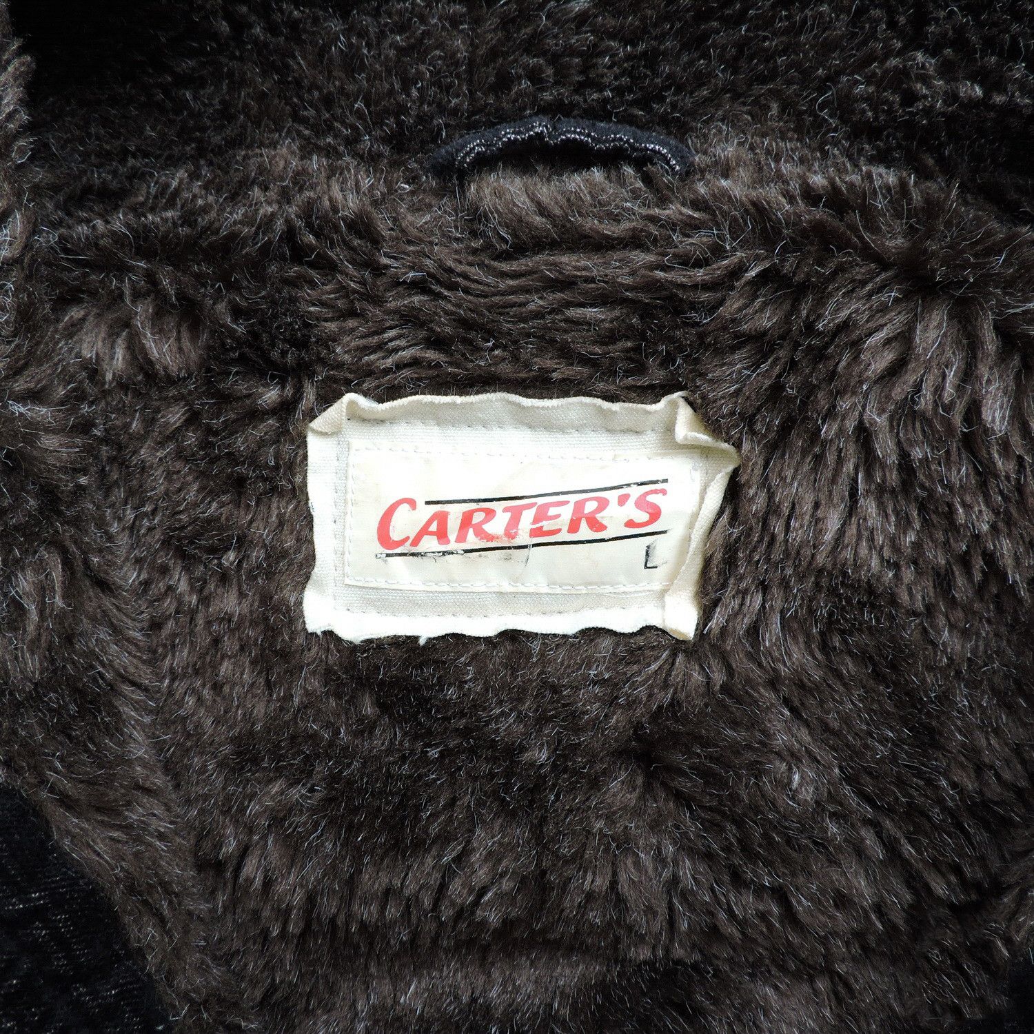 Carter's CARTER'S TYPE B3 BLACK CORDUROY SHERPA LINING COAT JACKET Size US L / EU 52-54 / 3 - 5 Thumbnail