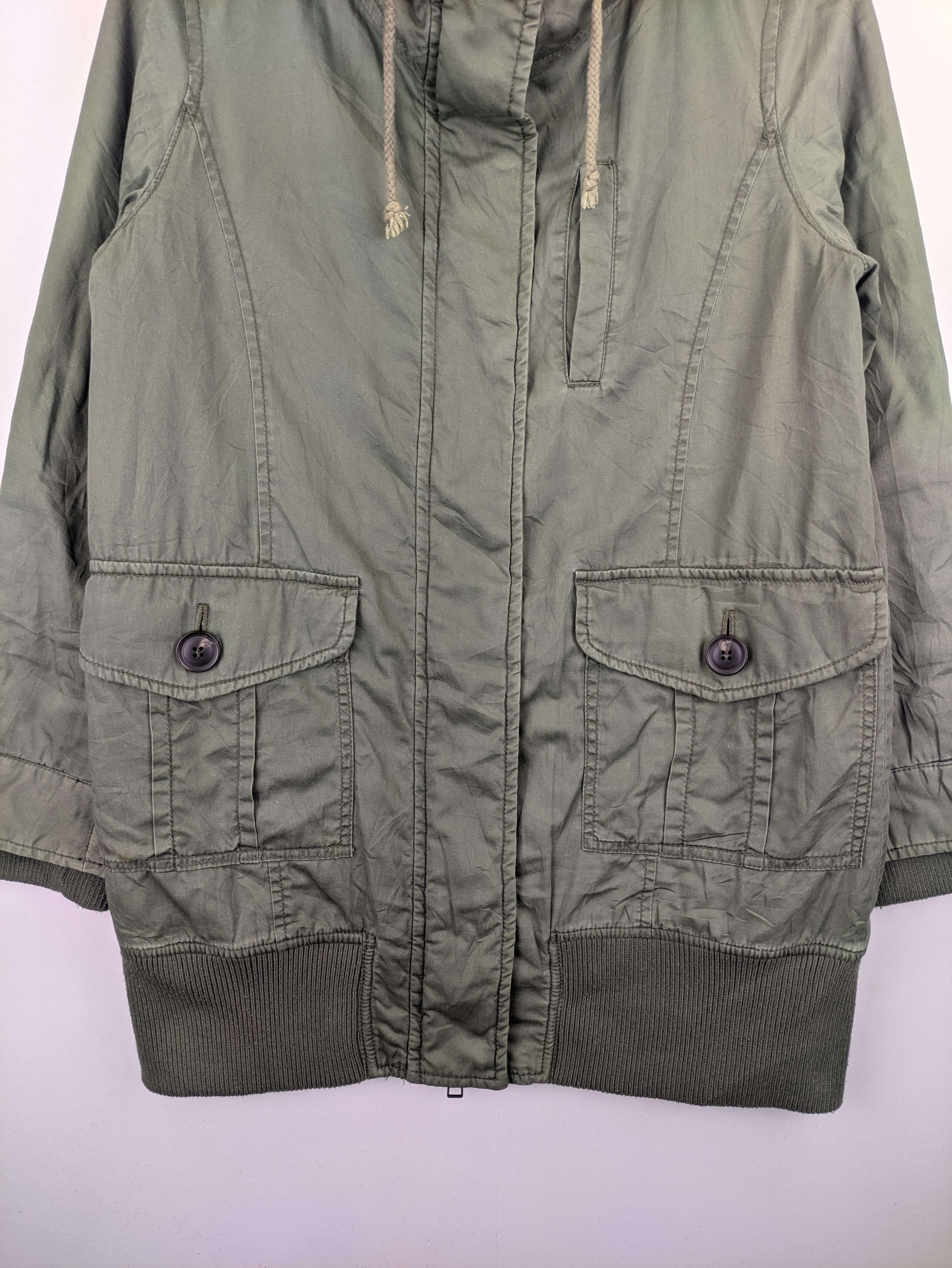 Japanese Brand Steals🔥Vintage Parka Jacket by Natural Beauty Basic Size M / US 6-8 / IT 42-44 - 8 Thumbnail