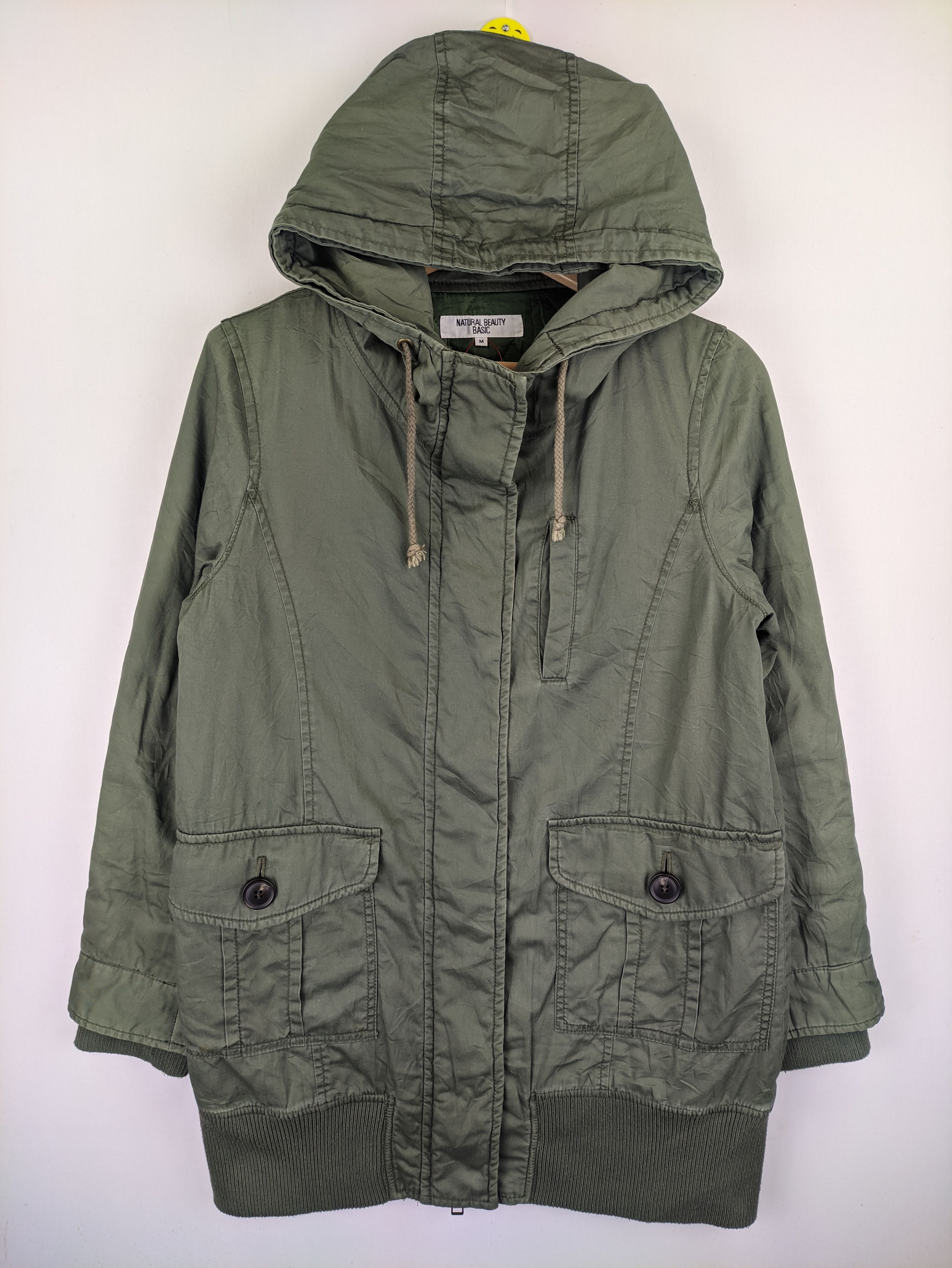 Japanese Brand Steals🔥Vintage Parka Jacket by Natural Beauty Basic Size M / US 6-8 / IT 42-44 - 6 Thumbnail