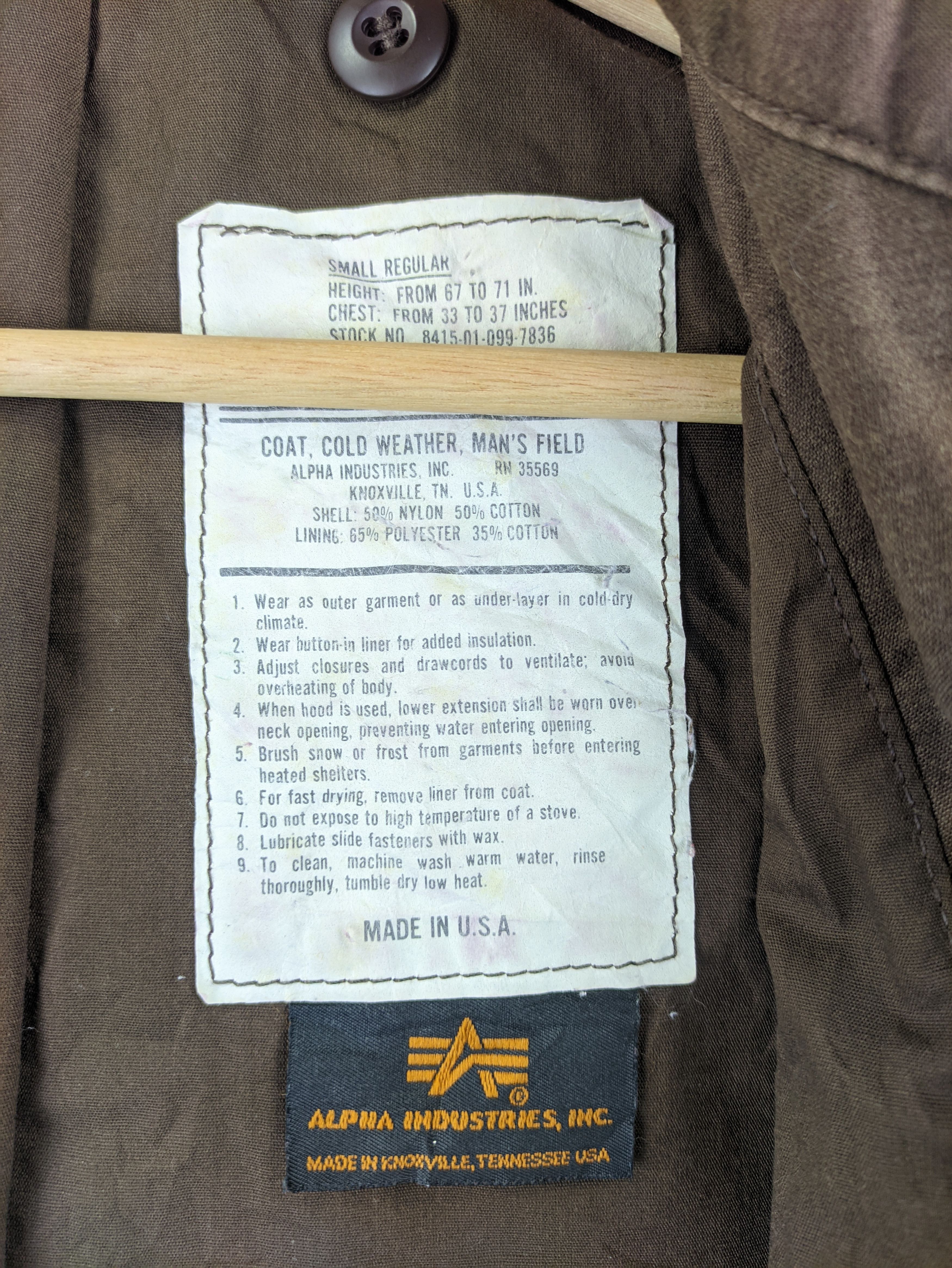 Alpha Industries Steals🔥Alpha Industries M 65 Field Jacket Size US M / EU 48-50 / 2 - 3 Thumbnail