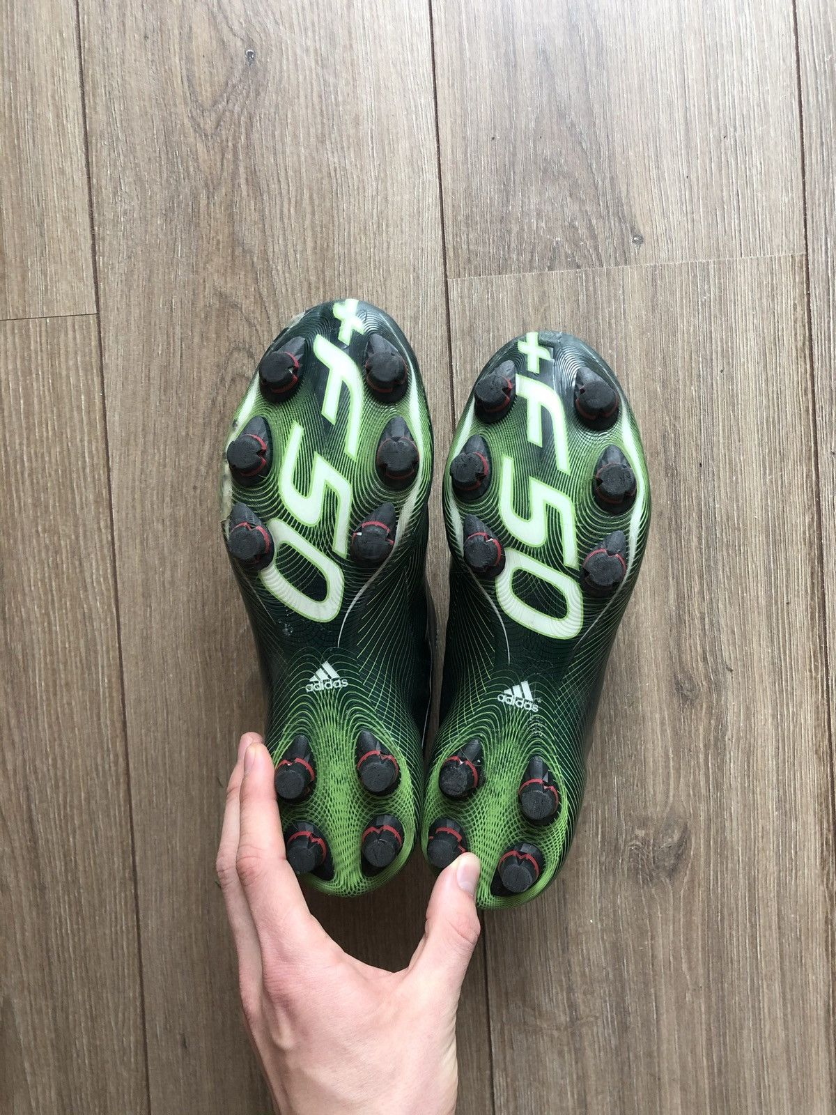 Adidas Vintage 2007 ADIDAS +F50.7 TUNIT graill football boots Size US 7.5 / EU 40-41 - 5 Thumbnail