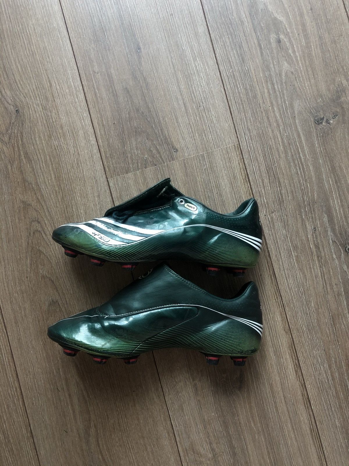 Adidas Vintage 2007 ADIDAS +F50.7 TUNIT graill football boots Size US 7.5 / EU 40-41 - 6 Thumbnail