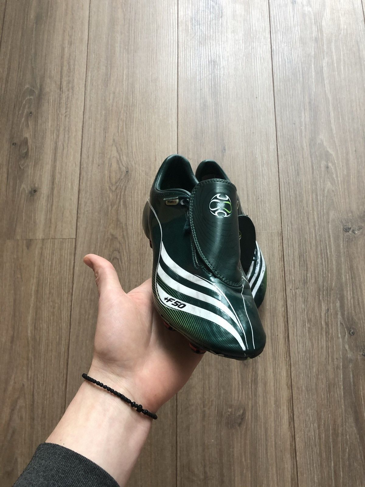 Adidas Vintage 2007 ADIDAS +F50.7 TUNIT graill football boots Size US 7.5 / EU 40-41 - 2 Thumbnail