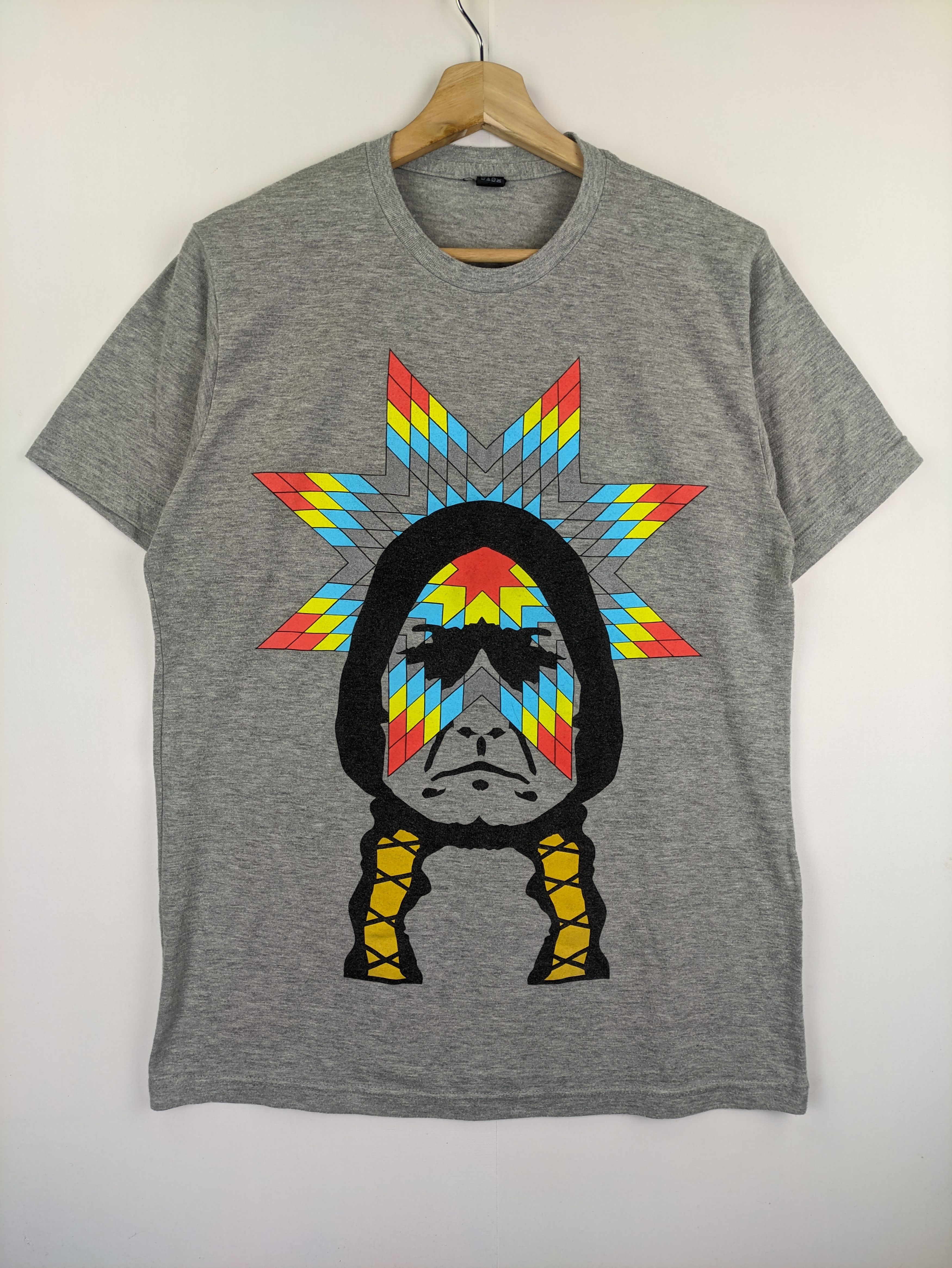 Japanese Brand × Native Steals🔥T Shirt Red Indian Tribal Native Tee (Bulk Price PM) Size US M / EU 48-50 / 2 - 1 Thumbnail