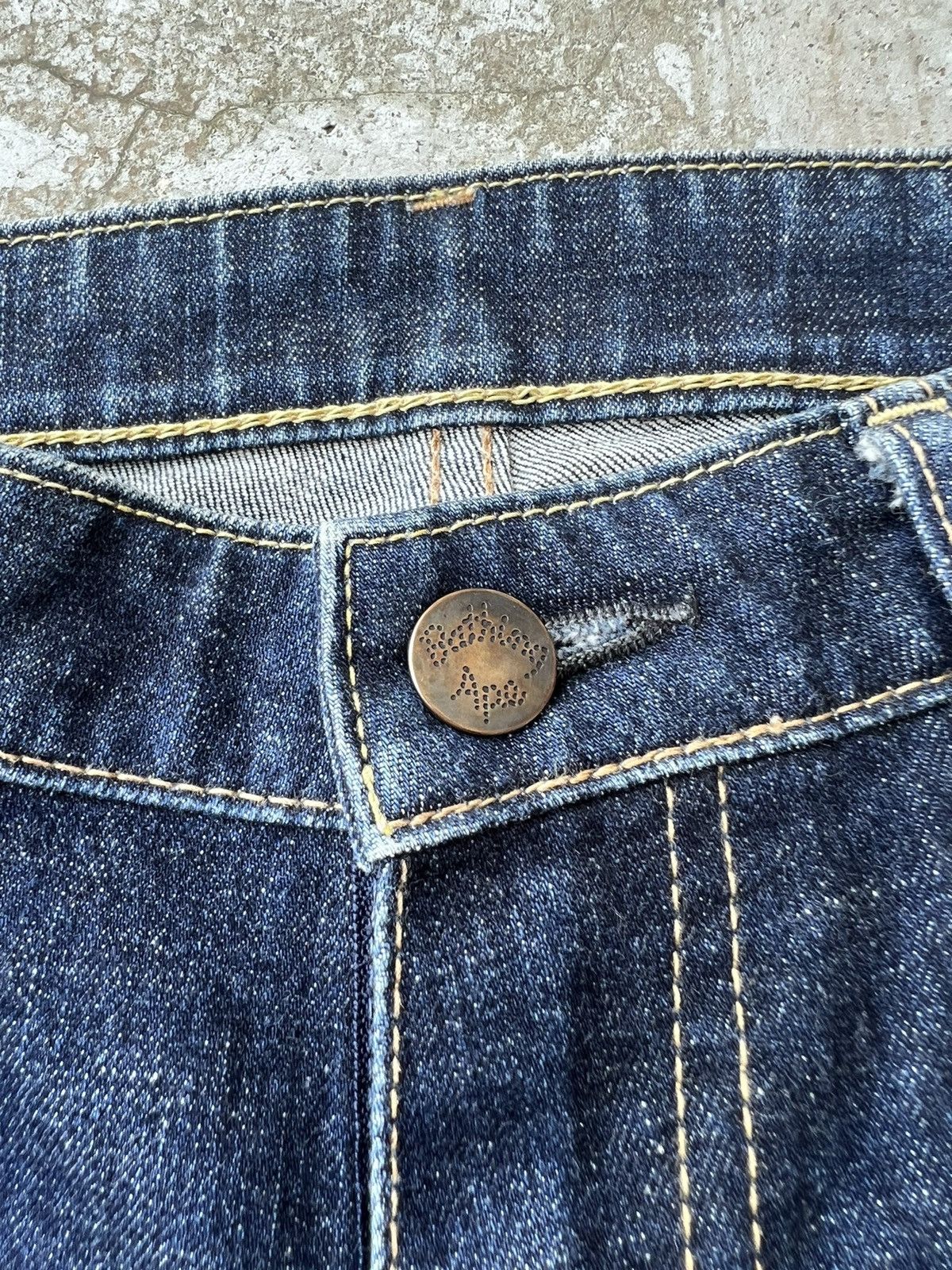 Bape Bape A Bathing Ape Embroidered Logo Denim Size 29" - 3 Thumbnail