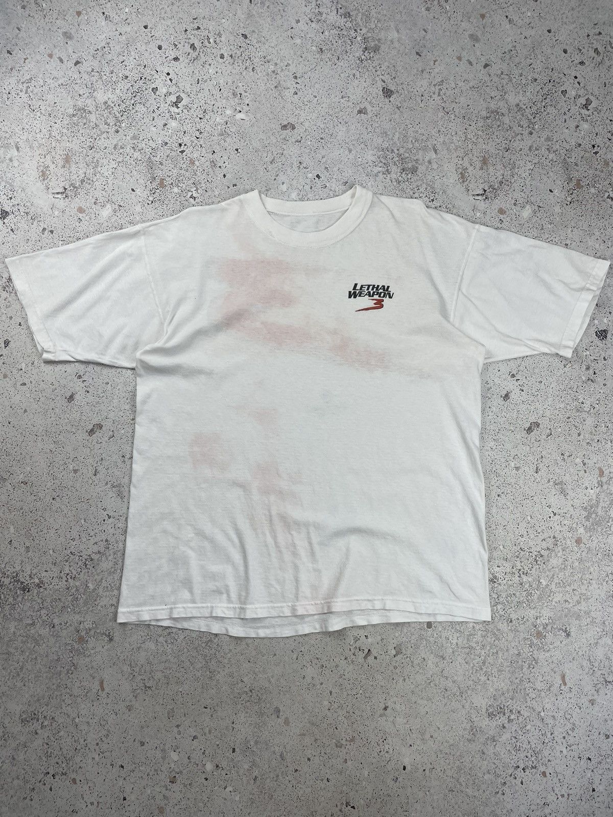 Vintage 90’s Vintage Lethal Weapon 3 Warner Home Video Tee T-Shirt Size US L / EU 52-54 / 3 - 2 Thumbnail