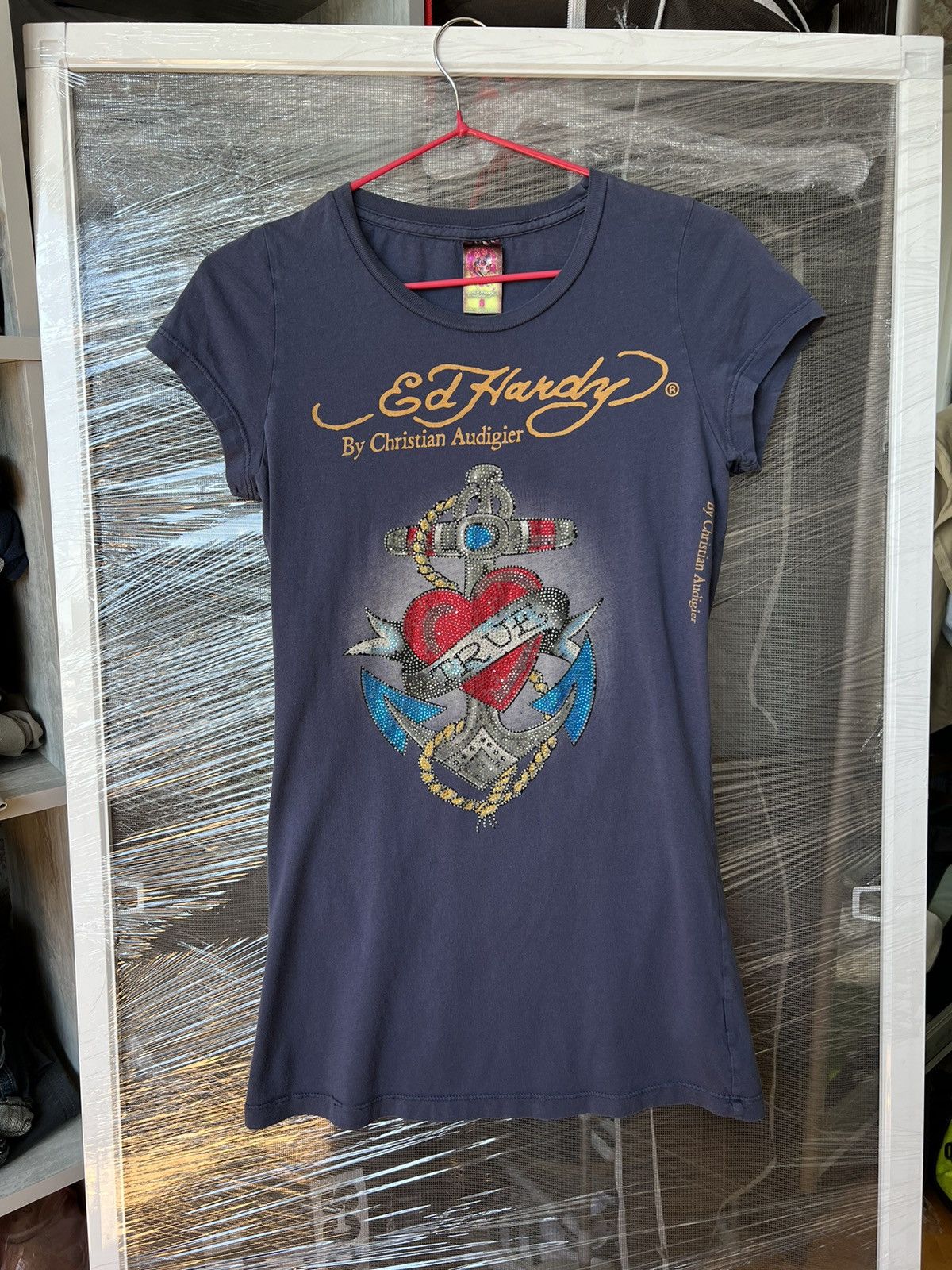 Christian Audigier × Ed Hardy × Vintage Y2K Ed Hardy by Christian Audigier Vintage Tee Size S / US 4 / IT 40 - 2 Thumbnail