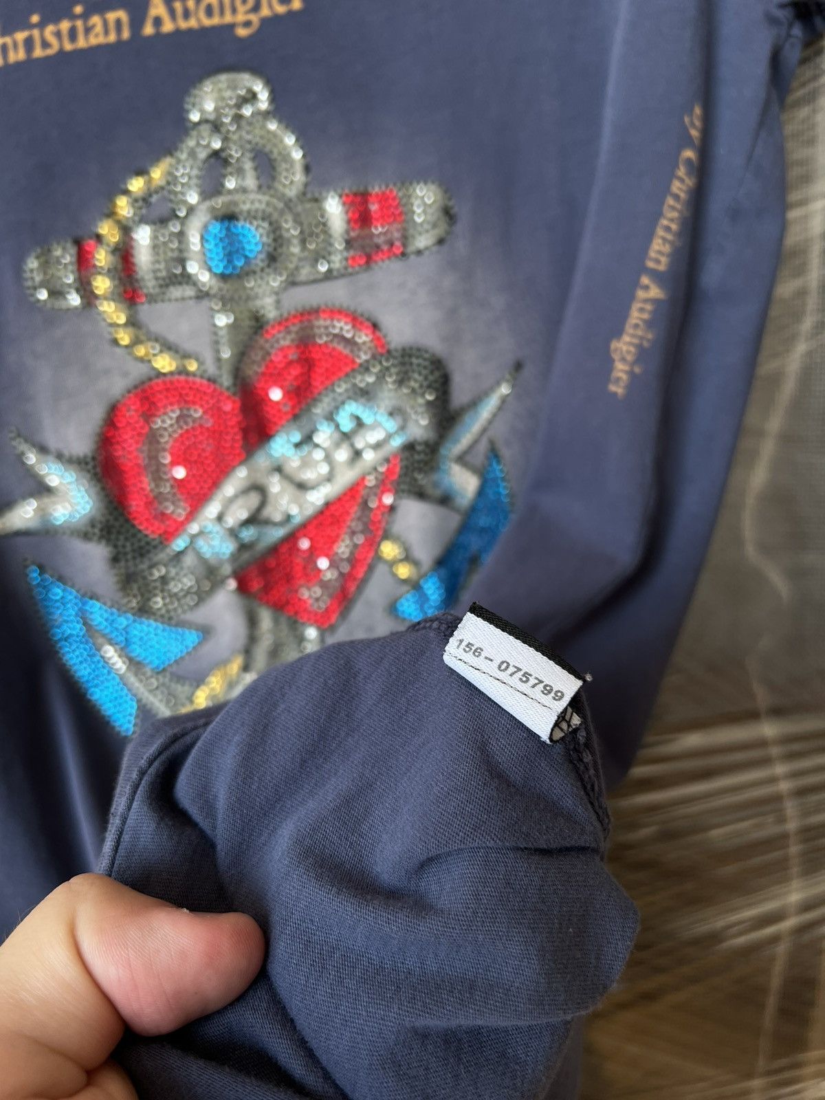 Christian Audigier × Ed Hardy × Vintage Y2K Ed Hardy by Christian Audigier Vintage Tee Size S / US 4 / IT 40 - 7 Thumbnail