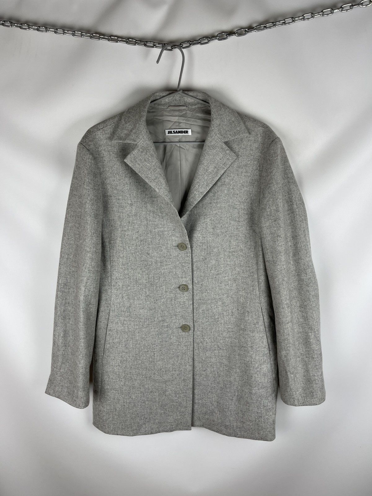 Jil Sander Jil Sander Cashmere single breasted trench coat size 40 Size M / US 6-8 / IT 42-44 - 1 Thumbnail