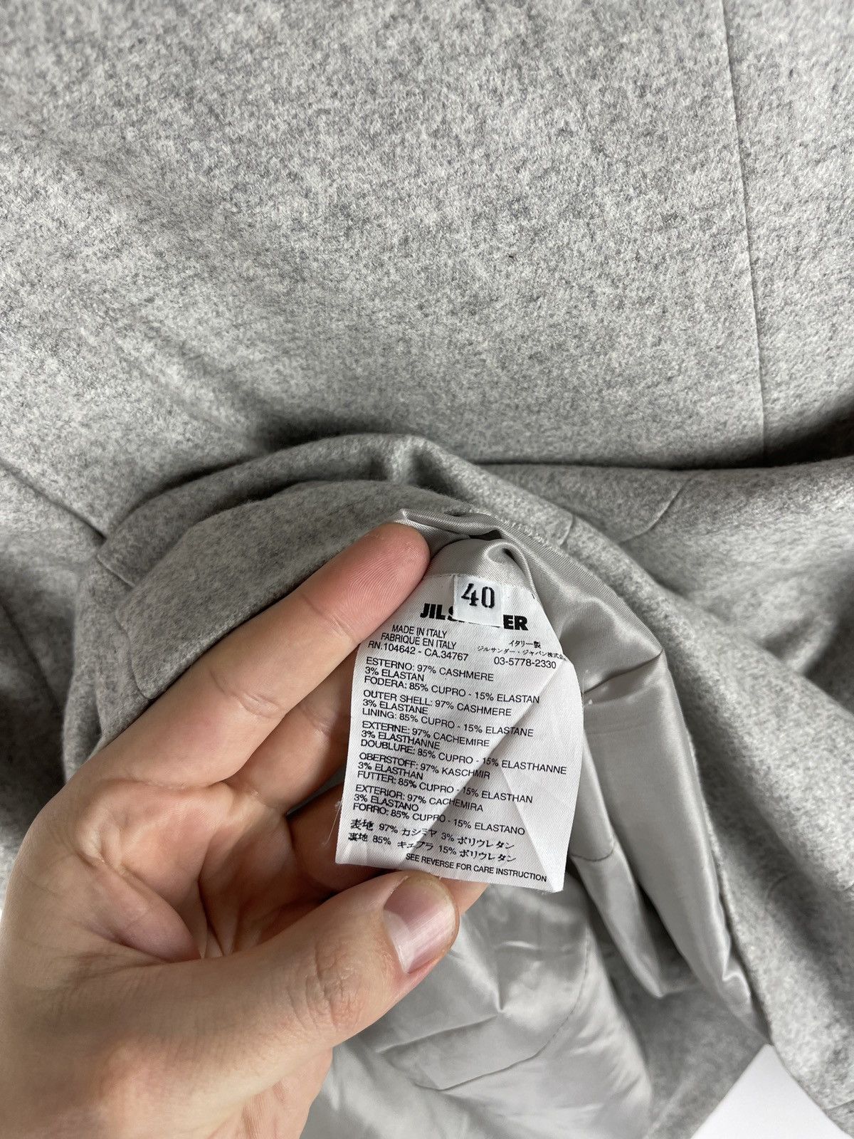Jil Sander Jil Sander Cashmere single breasted trench coat size 40 Size M / US 6-8 / IT 42-44 - 11 Thumbnail