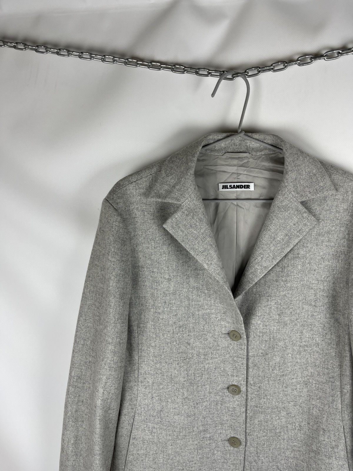 Jil Sander Jil Sander Cashmere single breasted trench coat size 40 Size M / US 6-8 / IT 42-44 - 2 Thumbnail