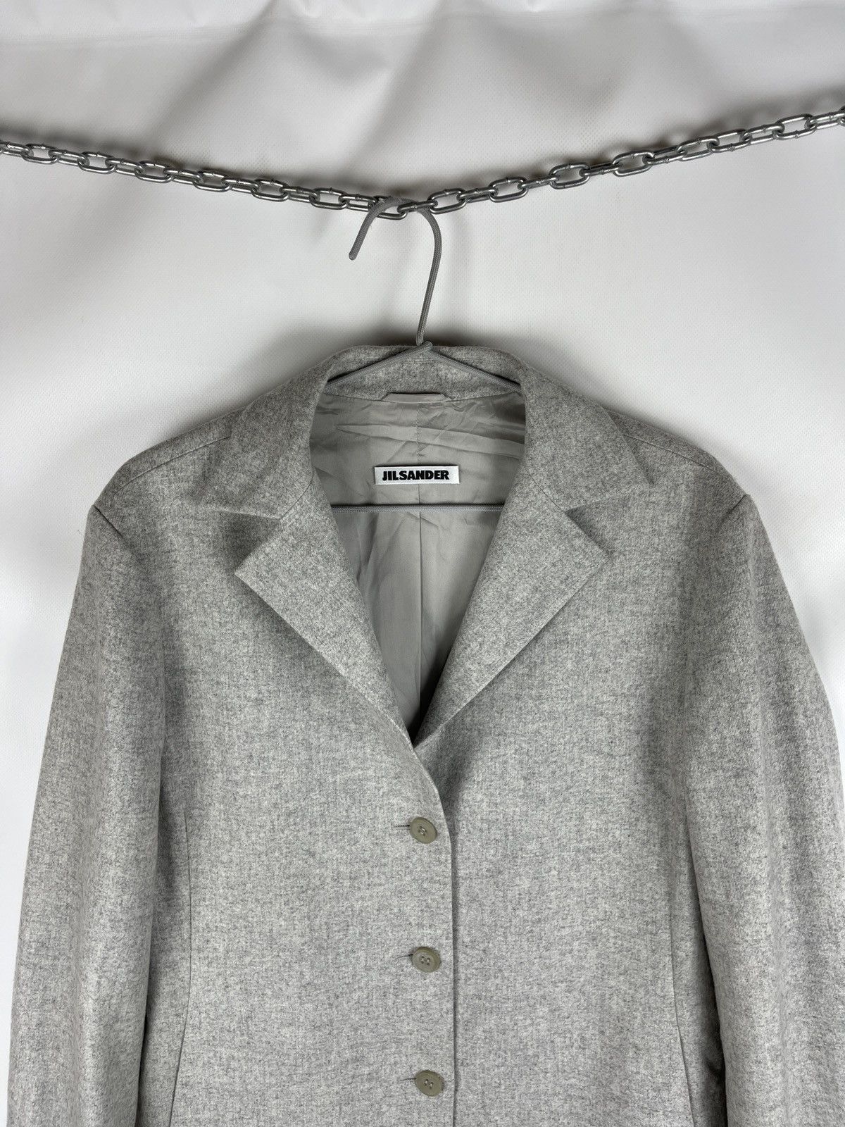 Jil Sander Jil Sander Cashmere single breasted trench coat size 40 Size M / US 6-8 / IT 42-44 - 7 Thumbnail
