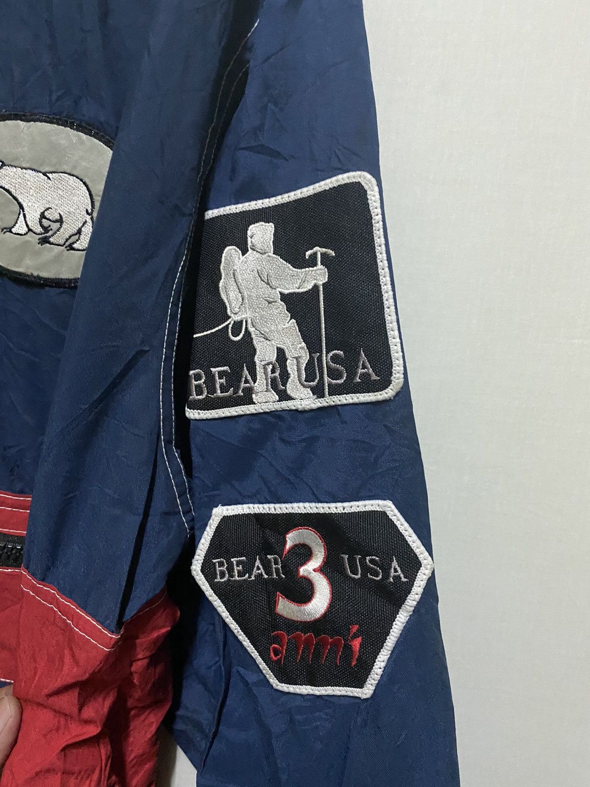 Golden Bear × Vintage Vintage Bear Pullover Patches Jacket Size US XL / EU 56 / 4 - 8 Thumbnail