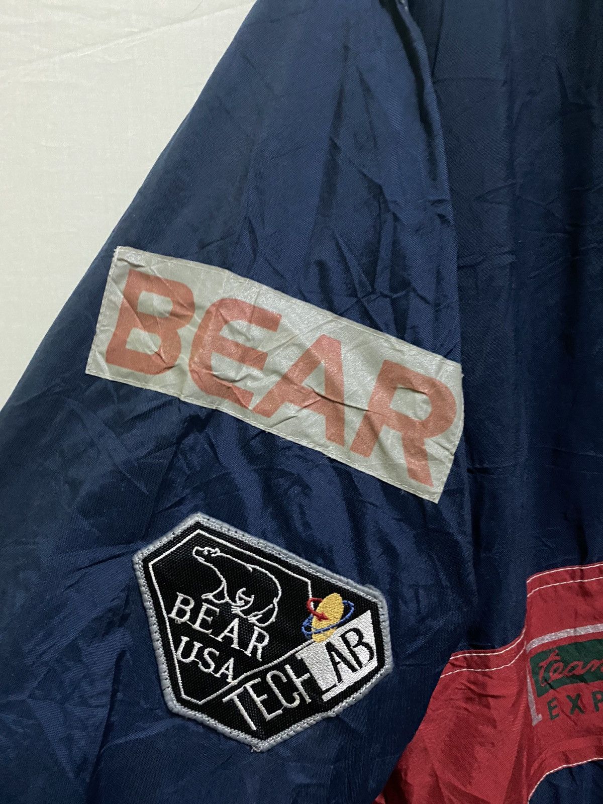 Golden Bear × Vintage Vintage Bear Pullover Patches Jacket Size US XL / EU 56 / 4 - 3 Thumbnail