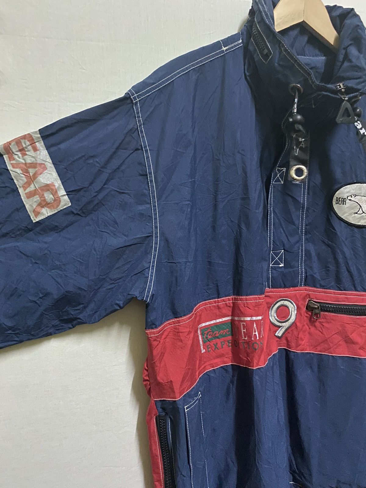 Golden Bear × Vintage Vintage Bear Pullover Patches Jacket Size US XL / EU 56 / 4 - 2 Thumbnail