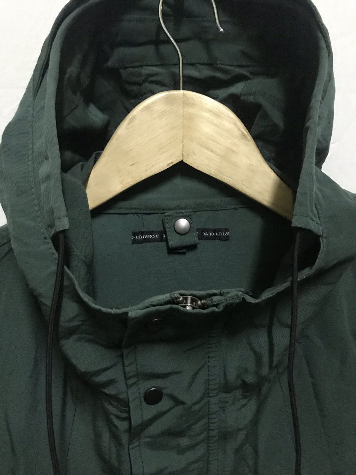 Japanese Brand Nano Universe Sweater Green Hoodie Japan Streetwear Size US M / EU 48-50 / 2 - 3 Thumbnail