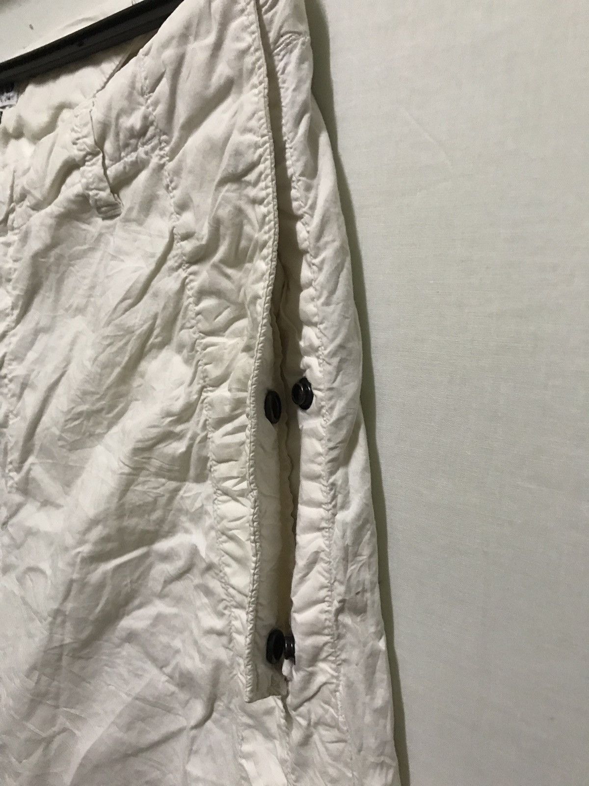 Stone Island Stone island white trouser ss 2002 italy vintage Size US 34 / EU 50 - 6 Thumbnail