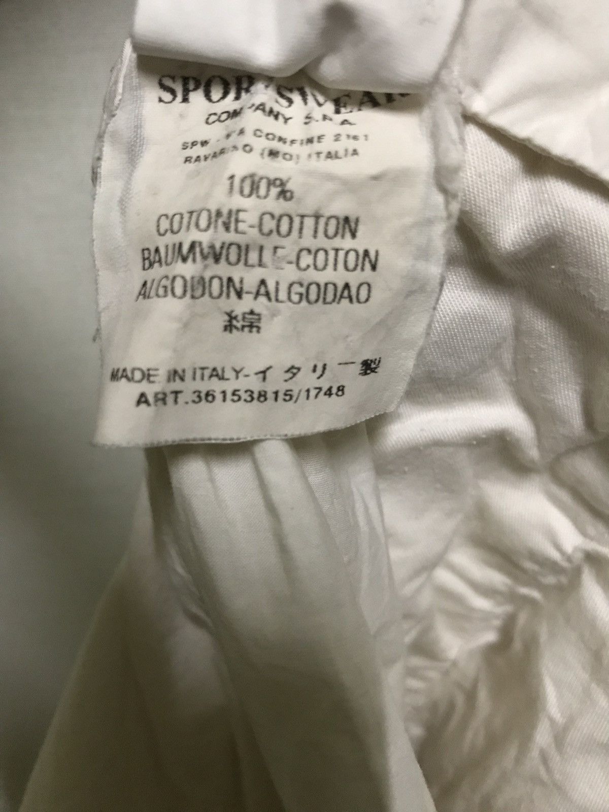 Stone Island Stone island white trouser ss 2002 italy vintage Size US 34 / EU 50 - 12 Thumbnail