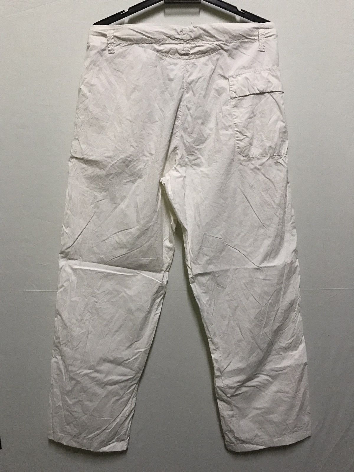 Stone Island Stone island white trouser ss 2002 italy vintage Size US 34 / EU 50 - 9 Thumbnail