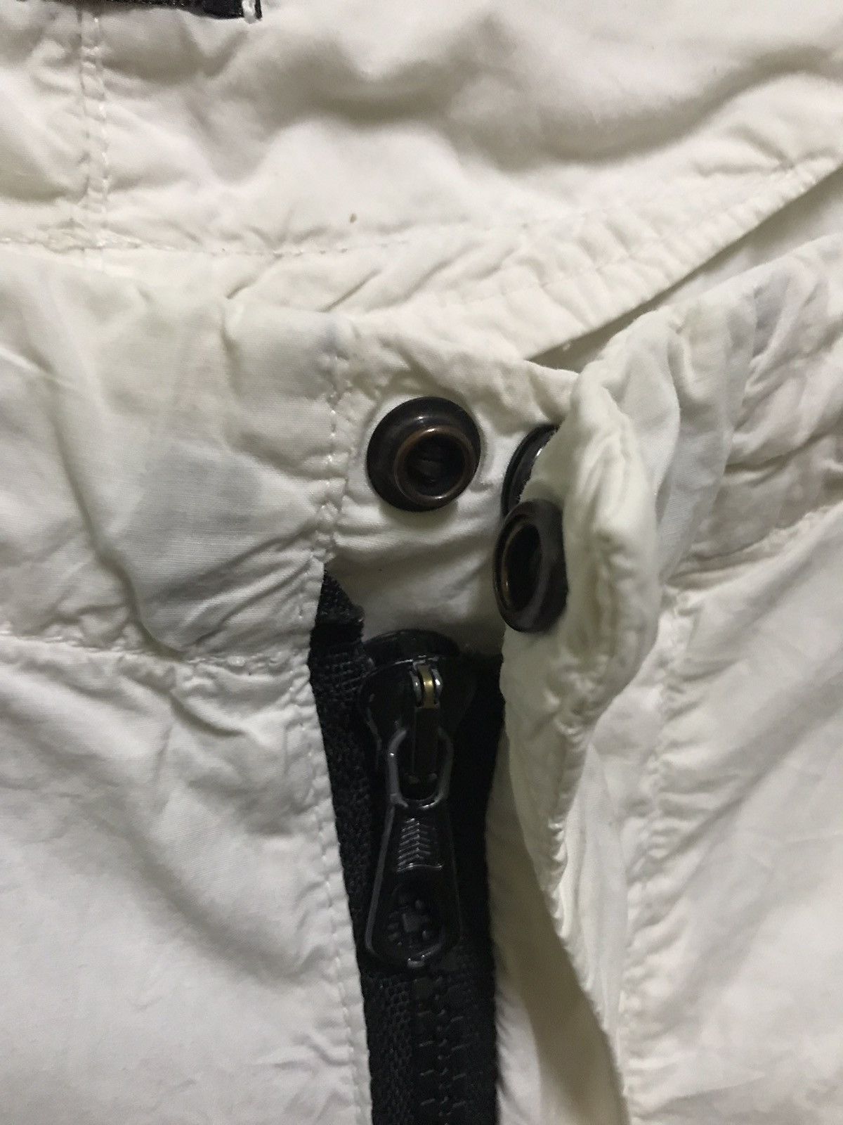 Stone Island Stone island white trouser ss 2002 italy vintage Size US 34 / EU 50 - 8 Thumbnail