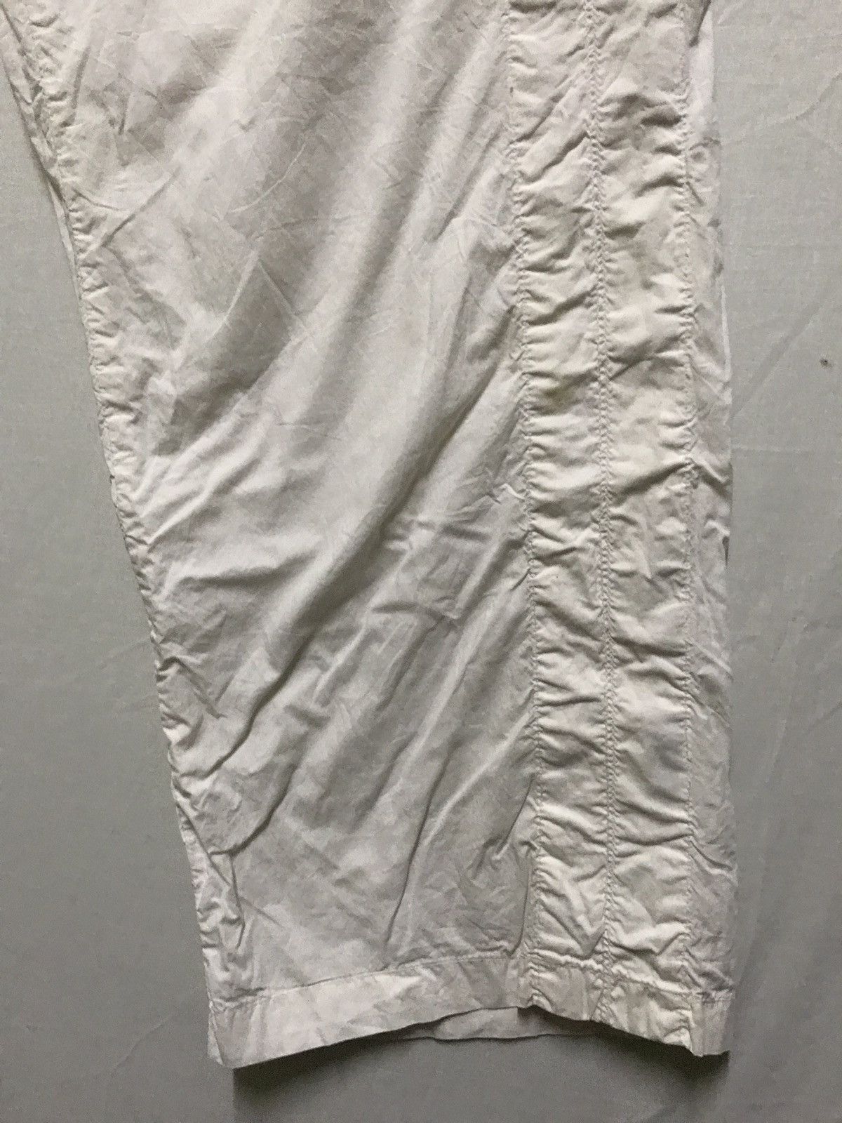Stone Island Stone island white trouser ss 2002 italy vintage Size US 34 / EU 50 - 4 Thumbnail