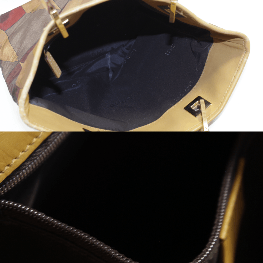 Gucci Nylon Leather Printed Bag 00S Vintage Size ONE SIZE - 7 Thumbnail