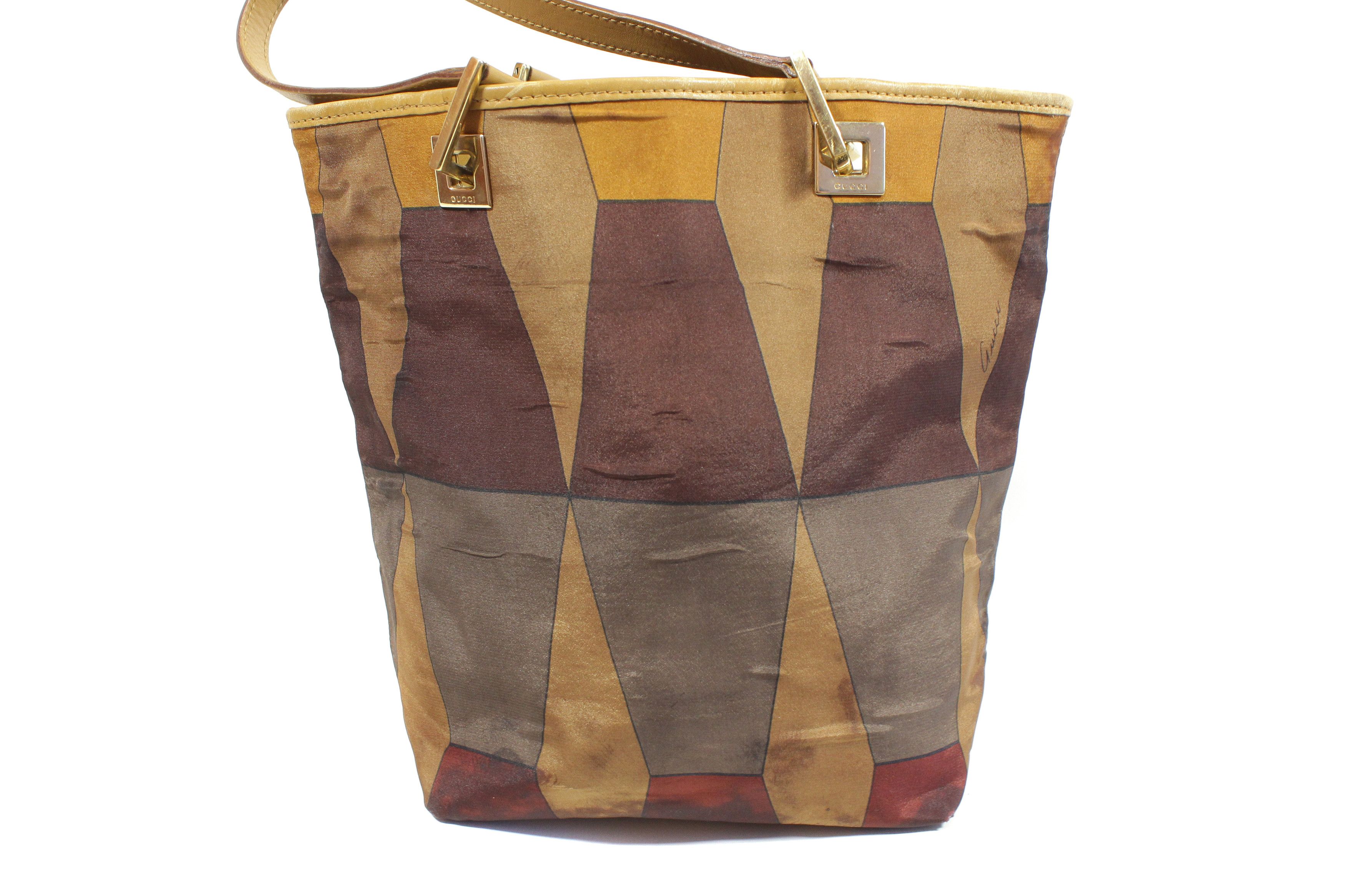 Gucci Nylon Leather Printed Bag 00S Vintage Size ONE SIZE - 2 Thumbnail