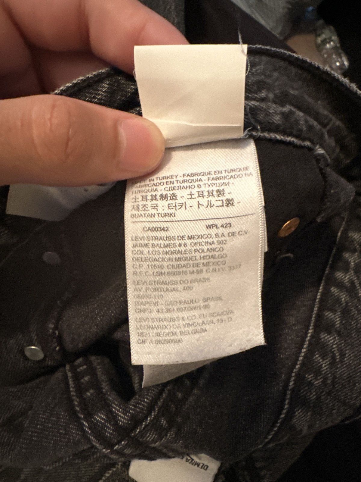 Levi's × Vetements demna era vetements reworked/reconstructed levi denim Size US 30 / EU 46 - 13 Thumbnail