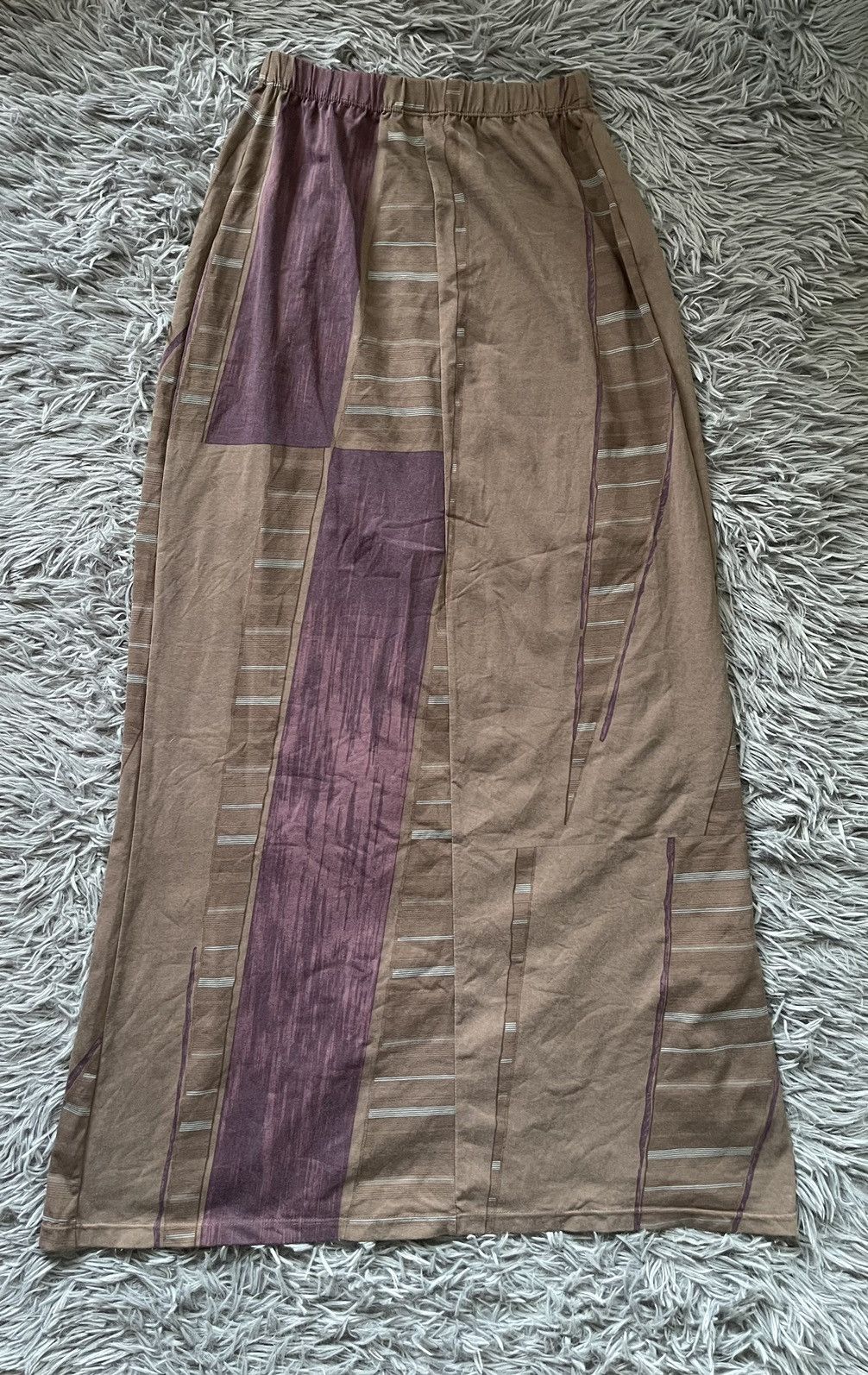 Vintage Legatte jeans 90s vintage Italian avant garde maxi skirt Size 25" / US 0 / IT 36 - 8 Thumbnail