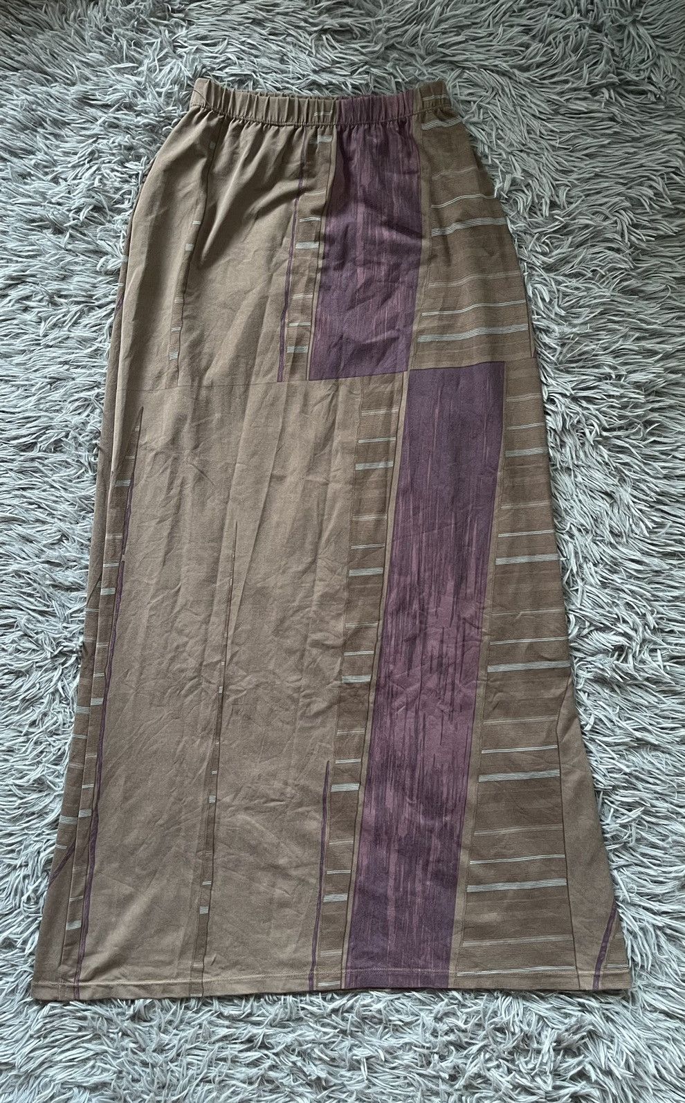 Vintage Legatte jeans 90s vintage Italian avant garde maxi skirt Size 25" / US 0 / IT 36 - 2 Thumbnail