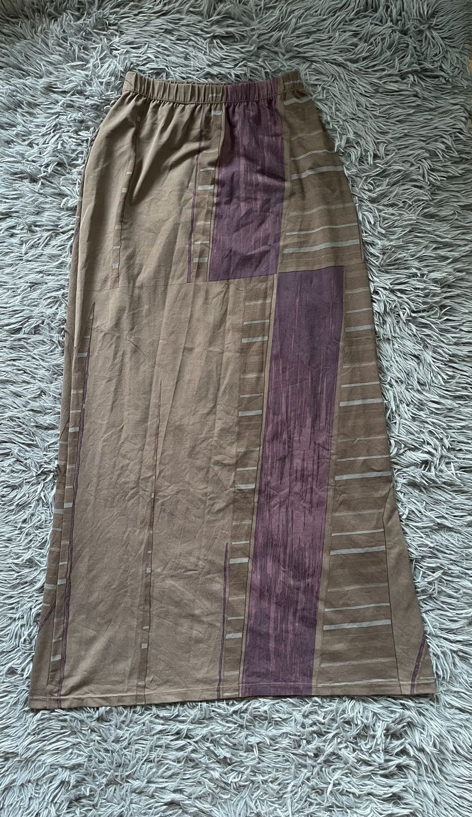 Vintage Legatte jeans 90s vintage Italian avant garde maxi skirt Size 25" / US 0 / IT 36 - 1 Thumbnail
