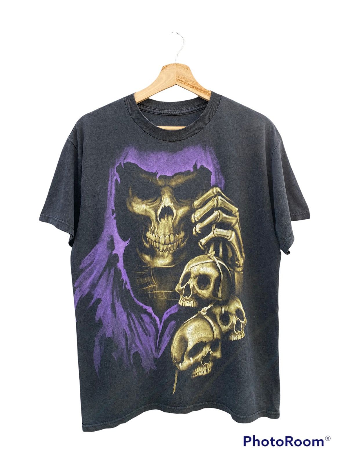 Vintage vintage overprint perfect sunfaded skulls usa tee Size US L / EU 52-54 / 3 - 1 Thumbnail