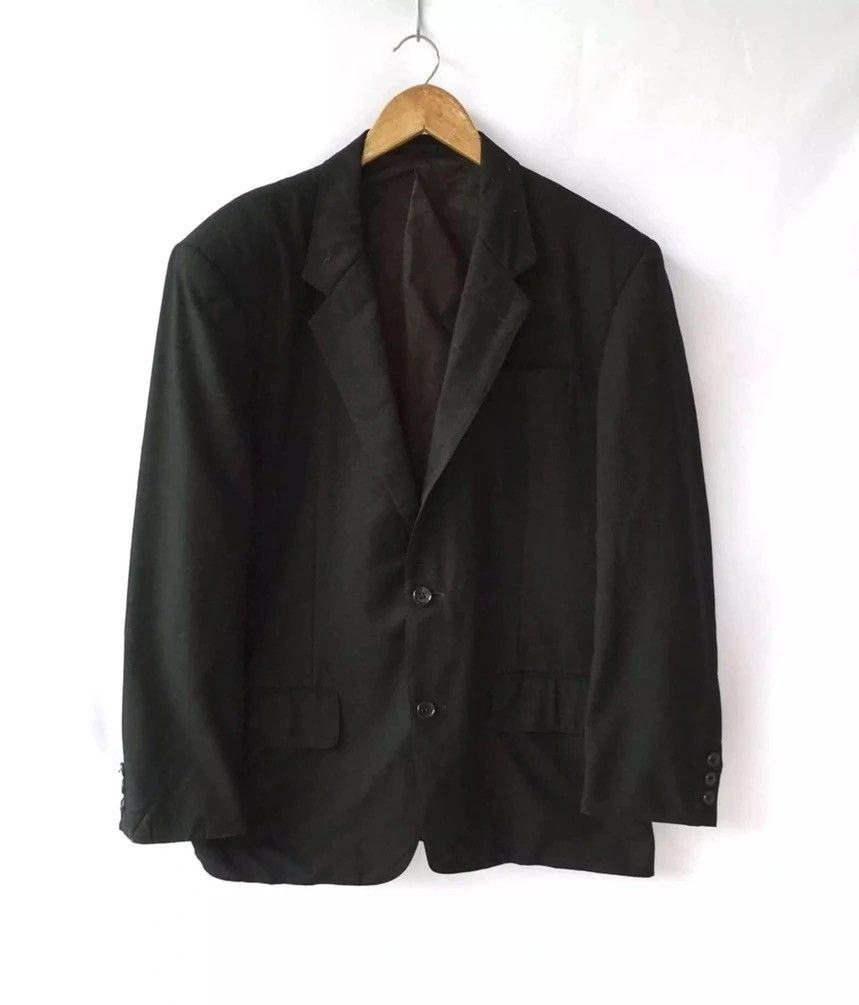 Yohji Yamamoto 💥Vintage 90s Yohji Yamamoto Oversized Jacket Size US M / EU 48-50 / 2 - 2 Thumbnail