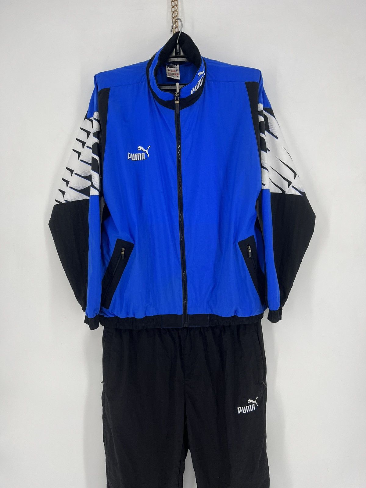 90s Vintage Puma Sport Track Suit Sweatshirt Pants