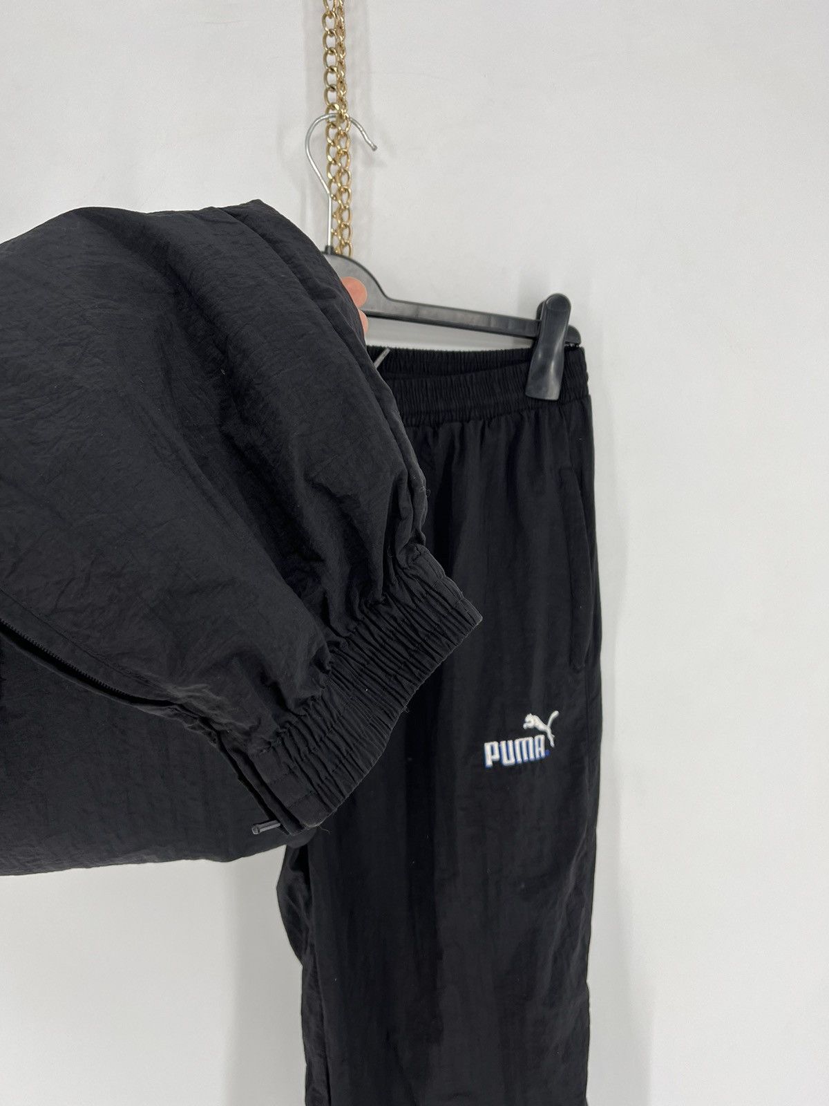 Puma × Vintage 90s Vintage Puma Sport Track Suit Sweatshirt + Pants Size US L / EU 52-54 / 3 - 21 Thumbnail