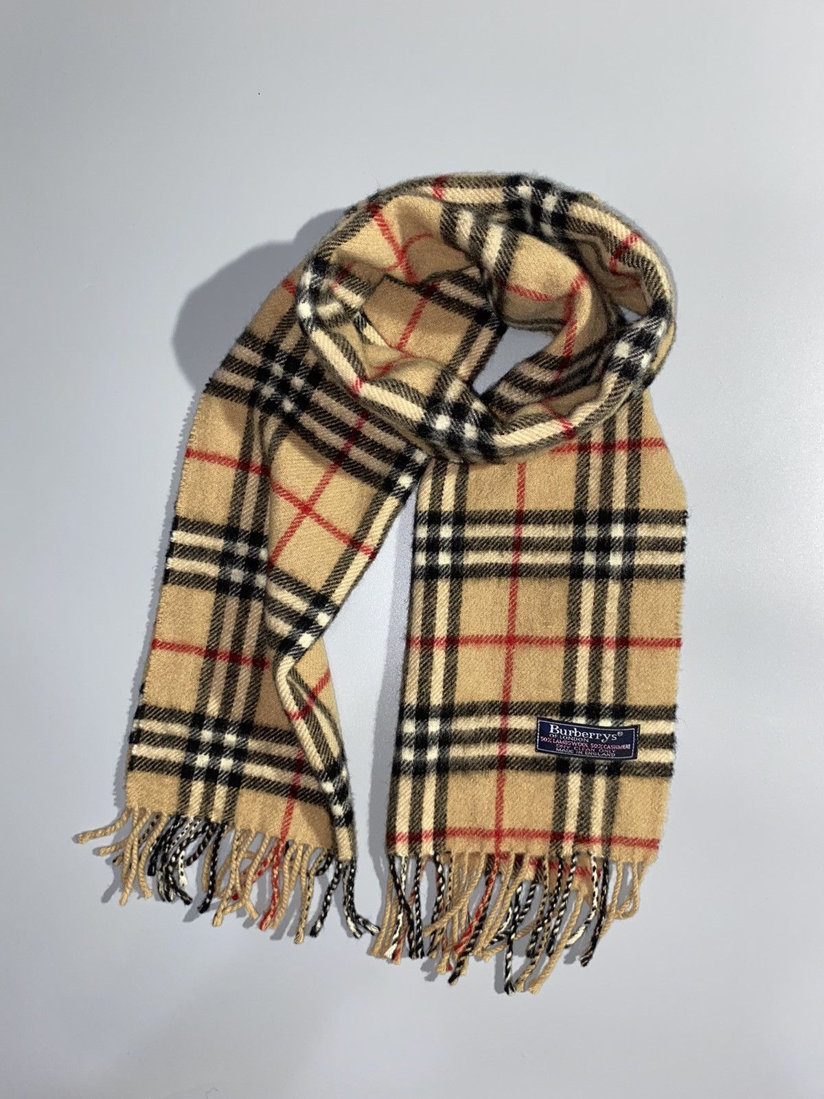 Burberry on sale scarf grailed