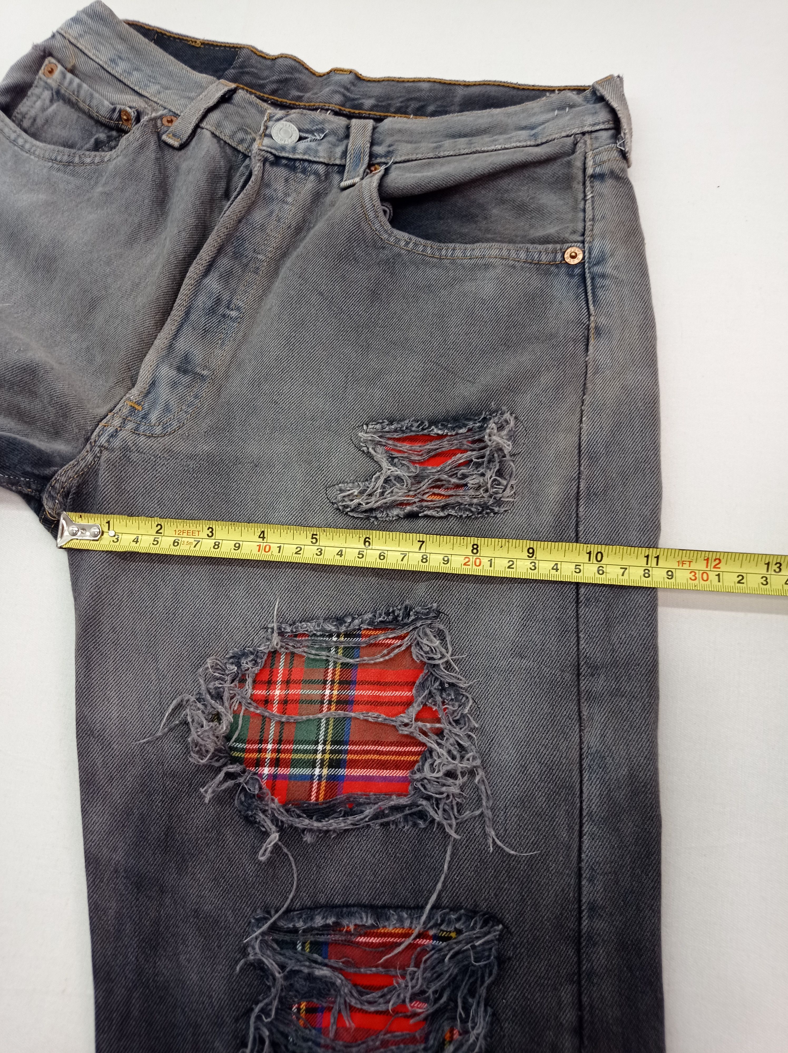 Levi's Vintage Levi's 501 Distressed Denim Pants Size US 29 - 21 Thumbnail