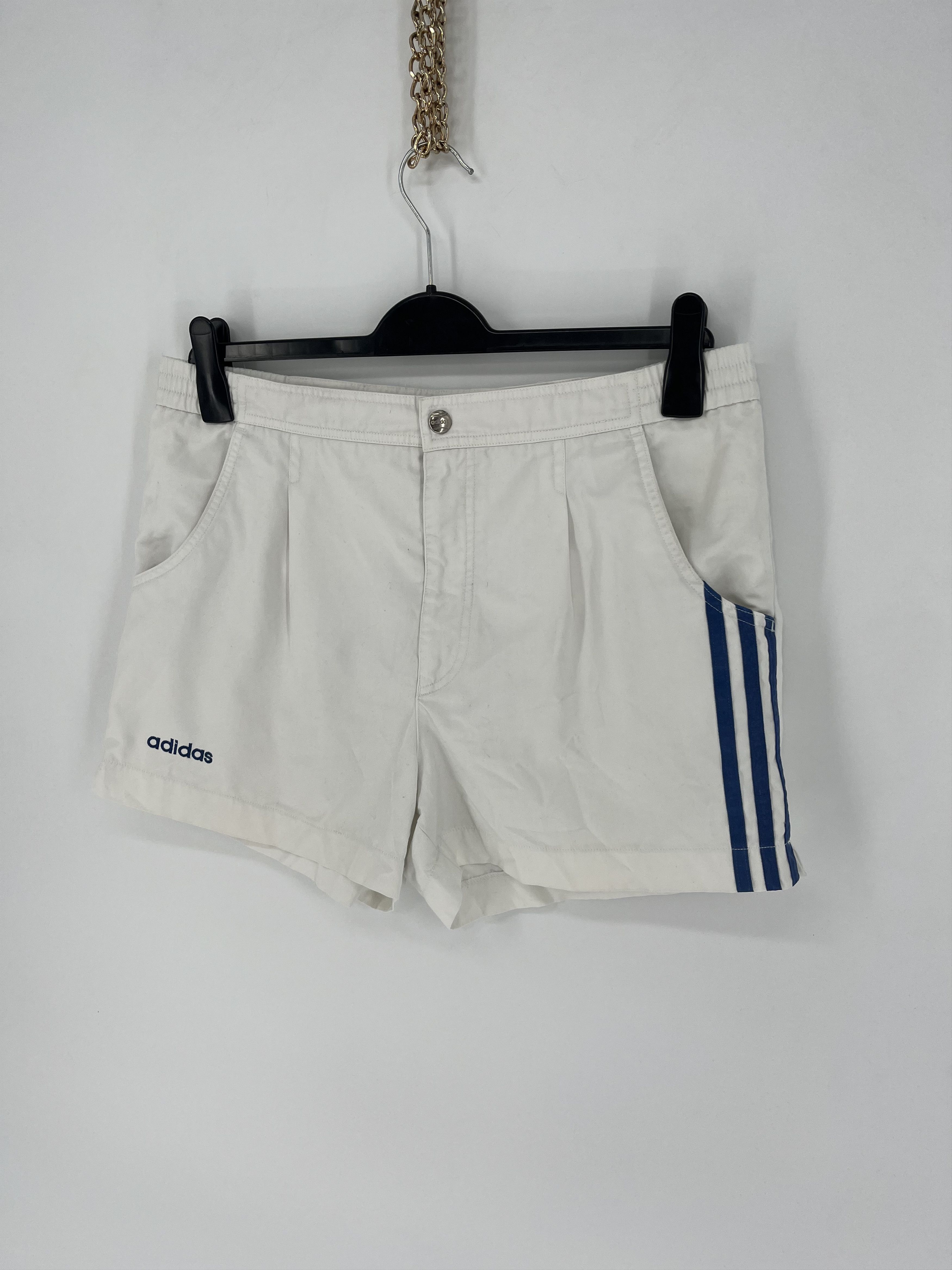 Adidas × Vintage 90s Vintage Adidas Black Nylon Mini Logo Shorts Travis Style Size US 34 / EU 50 - 3 Thumbnail