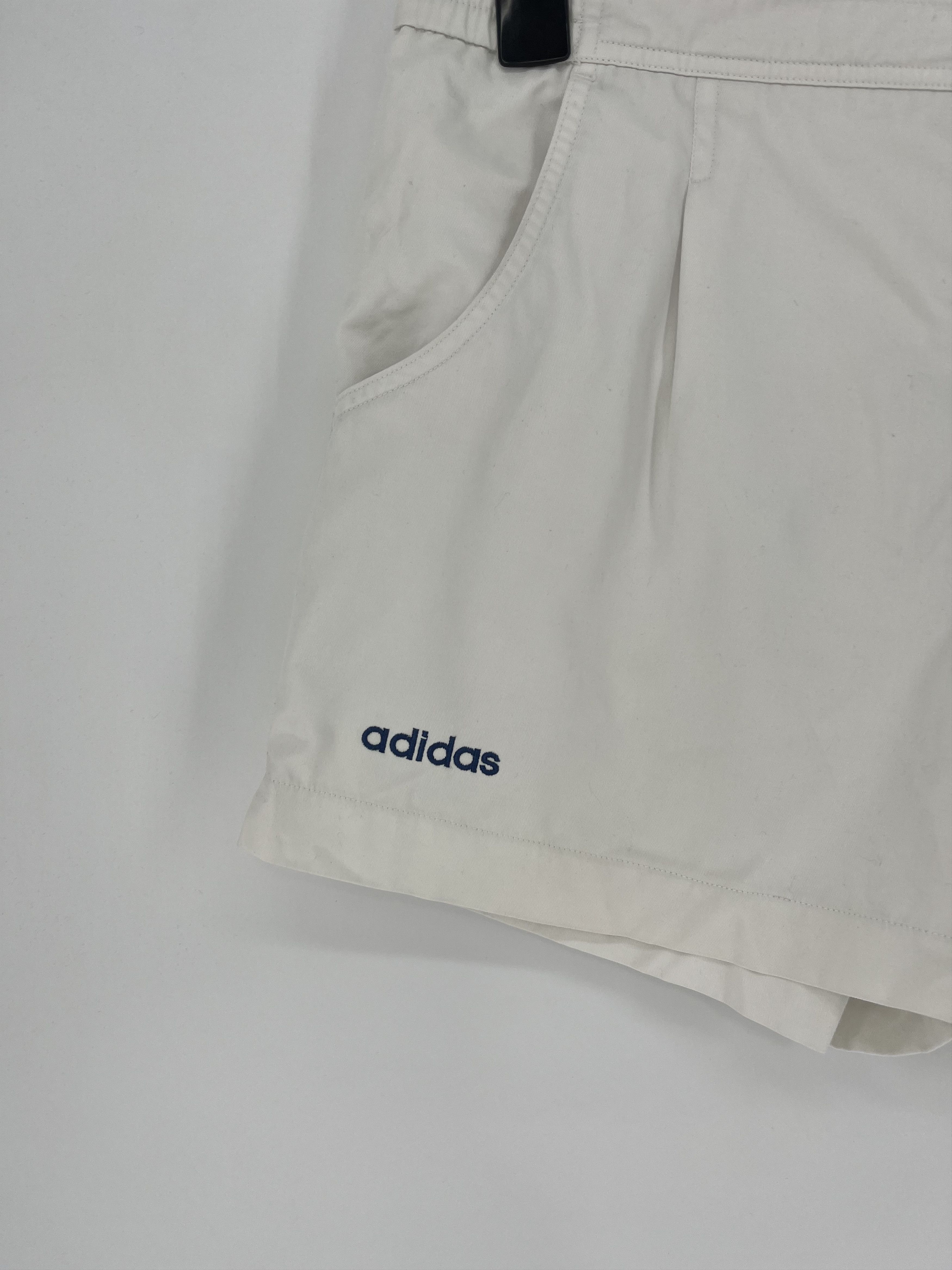 Adidas × Vintage 90s Vintage Adidas Black Nylon Mini Logo Shorts Travis Style Size US 34 / EU 50 - 5 Thumbnail