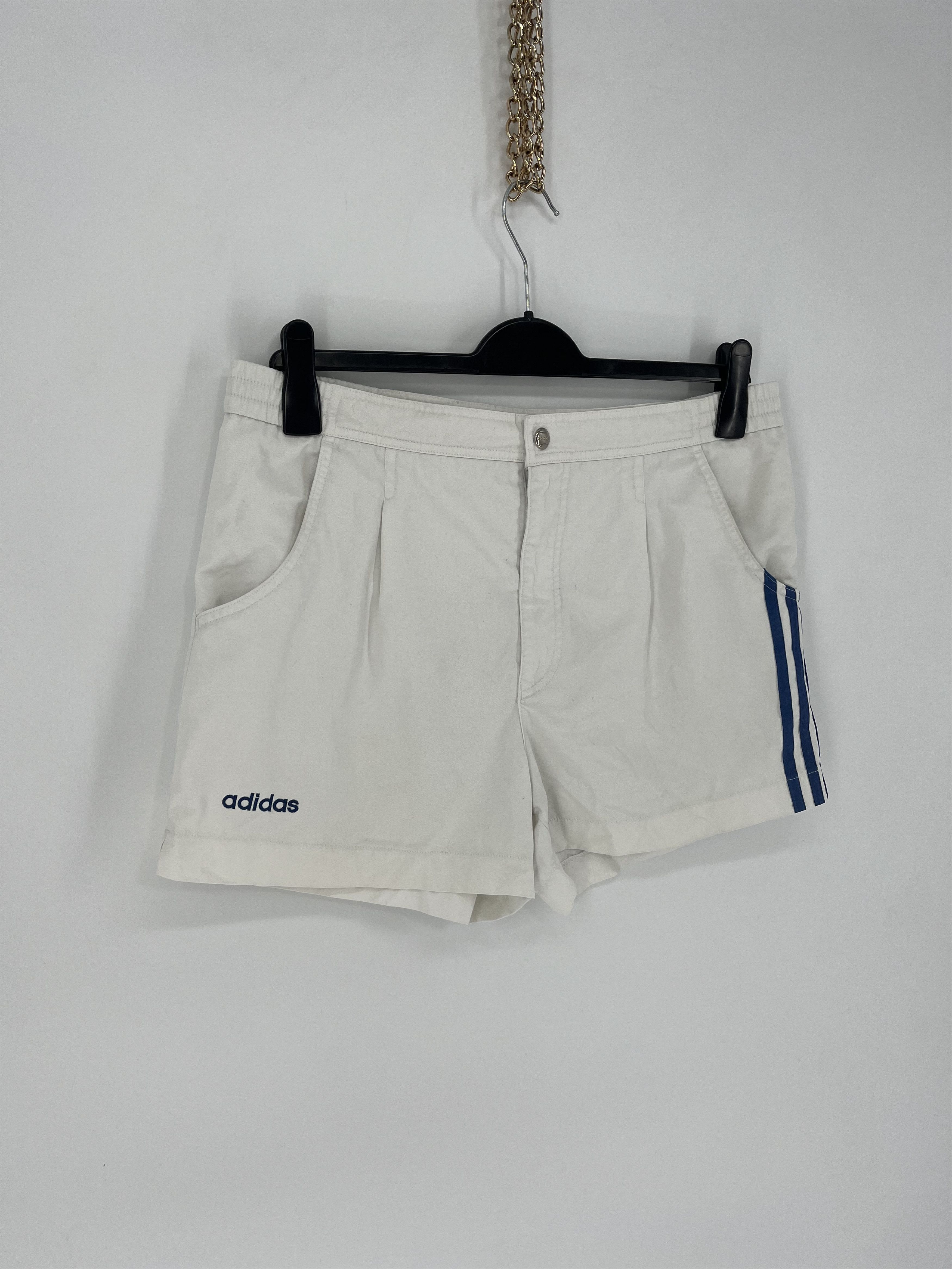 Adidas × Vintage 90s Vintage Adidas Black Nylon Mini Logo Shorts Travis Style Size US 34 / EU 50 - 2 Thumbnail