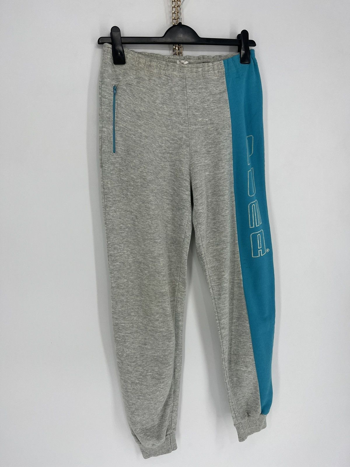 Puma × Vintage 90s Vintage Puma Sport Track Suit Sweatshirt + Pants Size US S / EU 44-46 / 1 - 14 Thumbnail