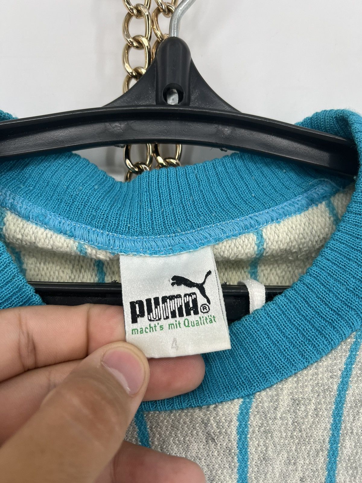 Puma × Vintage 90s Vintage Puma Sport Track Suit Sweatshirt + Pants Size US S / EU 44-46 / 1 - 7 Thumbnail